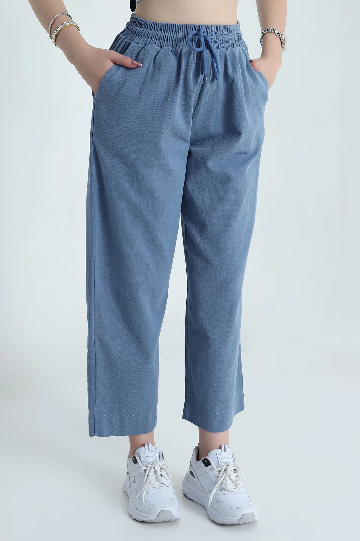 Mavi Tencel Gabardin Kadın Pantolon 478626