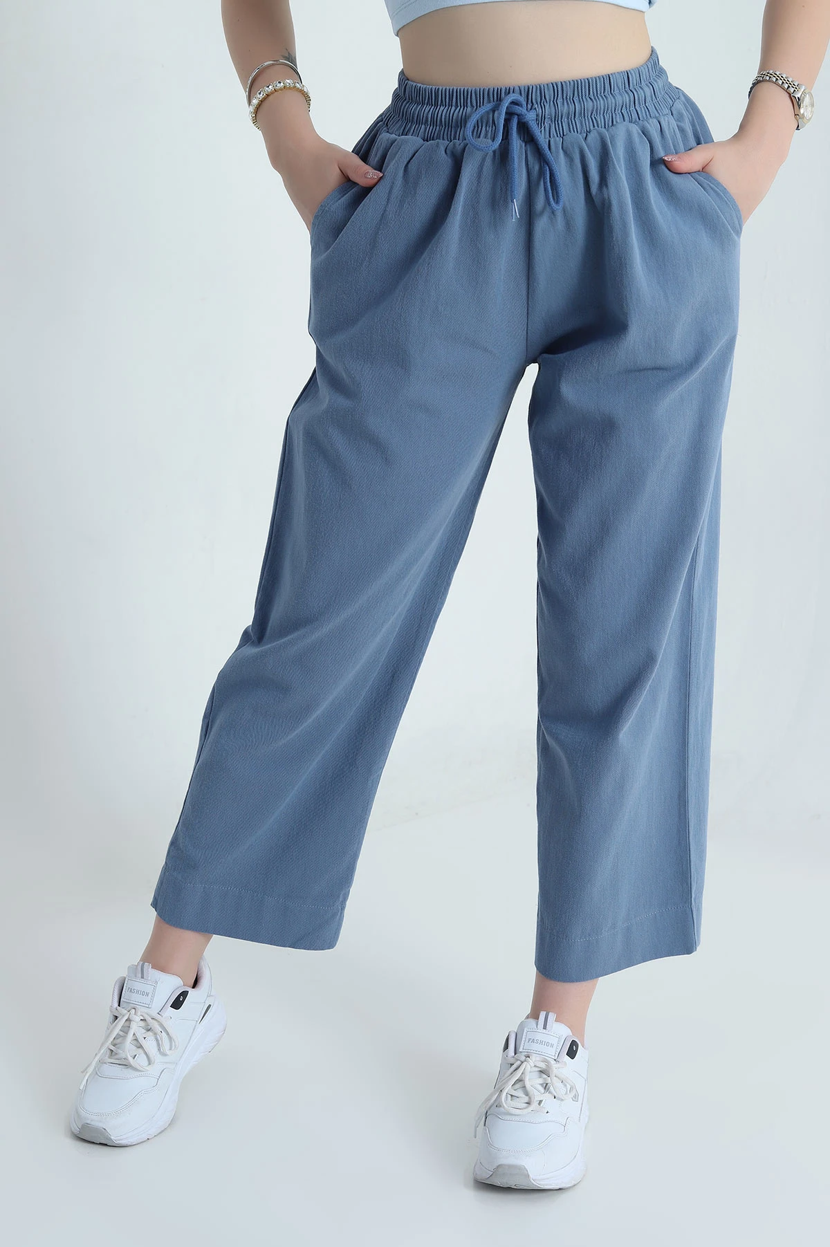 Mavi Tencel Gabardin Kadın Pantolon 478626
