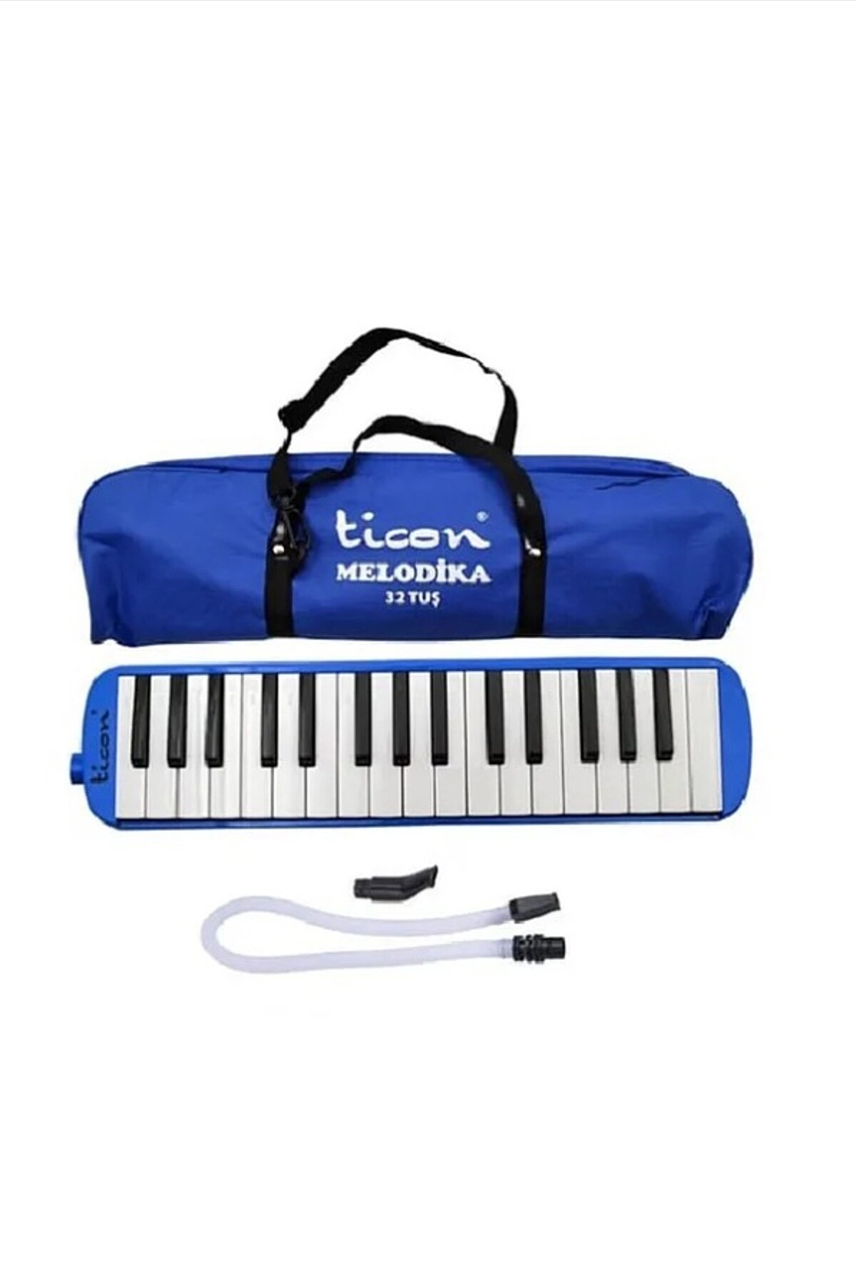 Mavi Ticon Bez Taşıma Çantalı 32 Tuş Melodika 452208