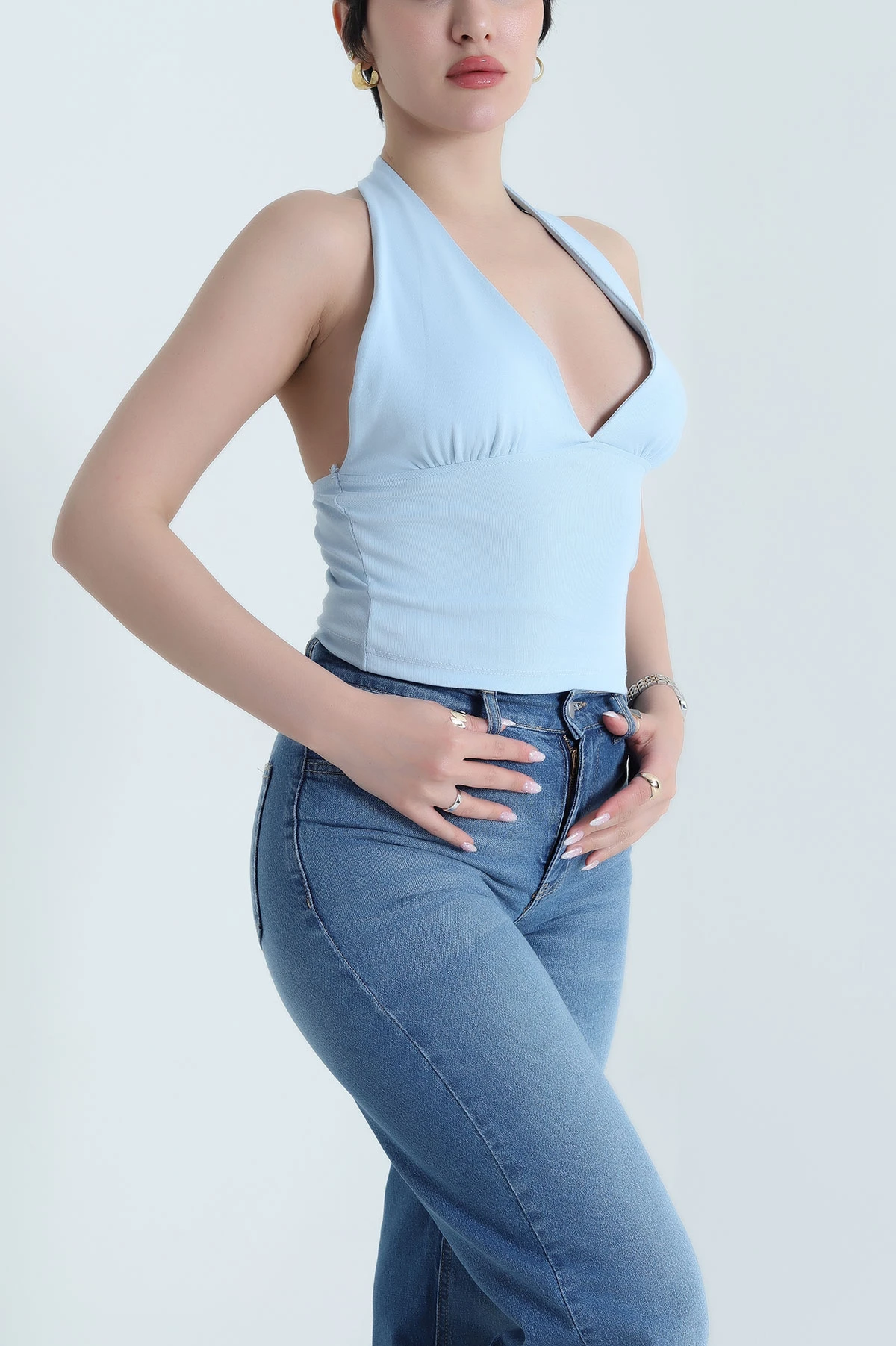 Mavi Yeni Sezon Kadın Bluz 456205