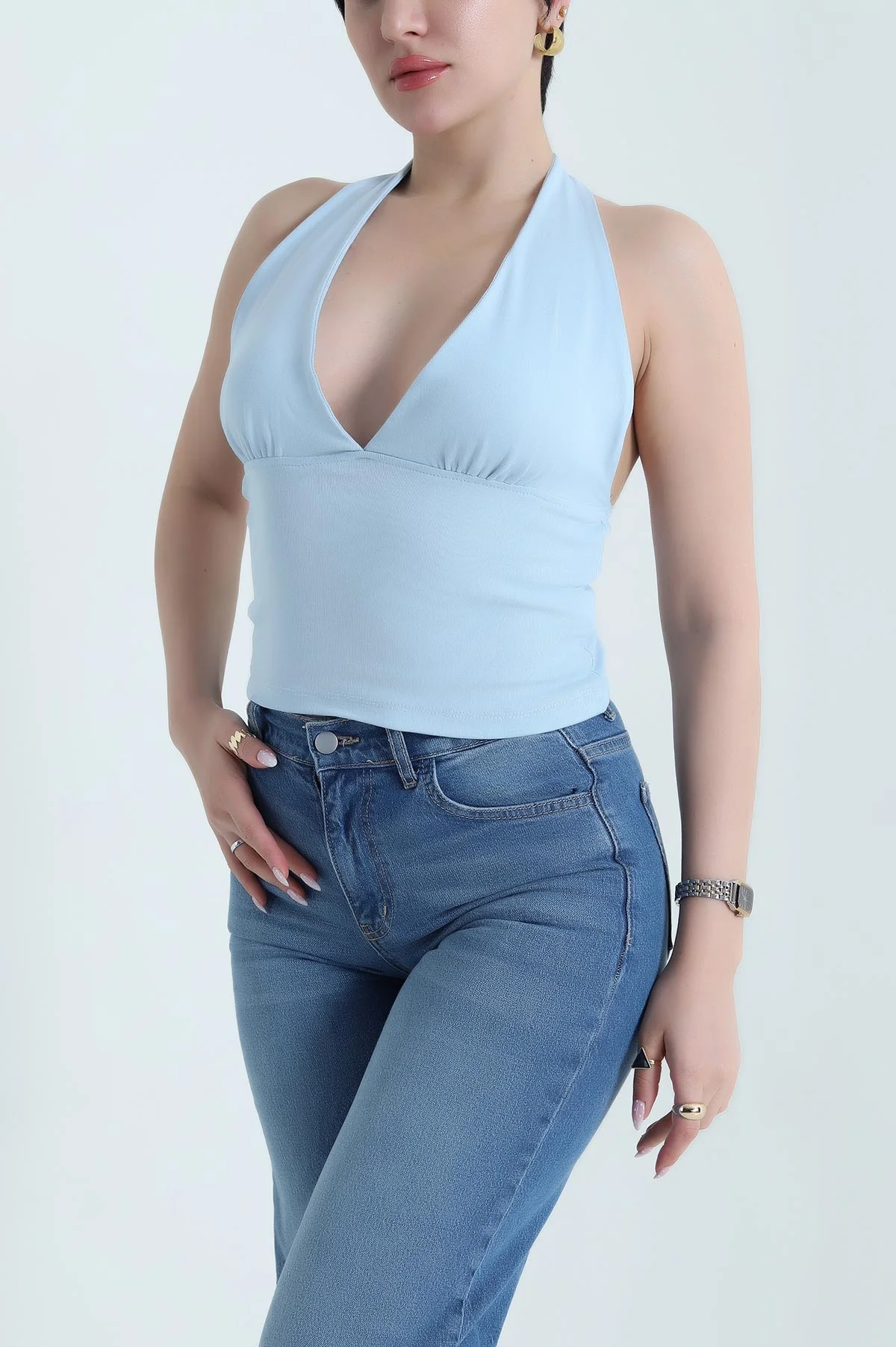 Mavi Yeni Sezon Kadın Bluz 456205