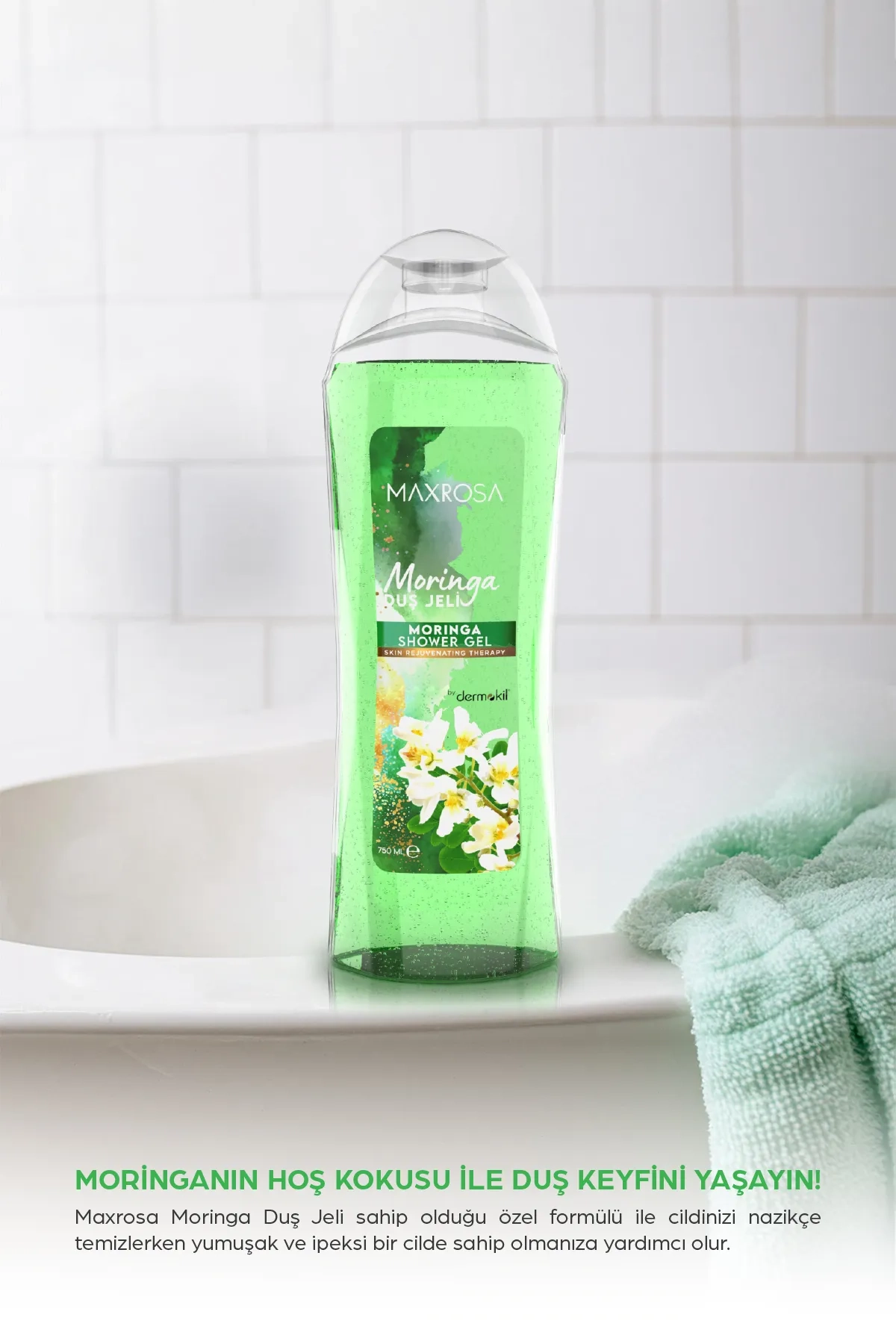 Maxrosa Duş Jeli 750 ml Moringa 299591