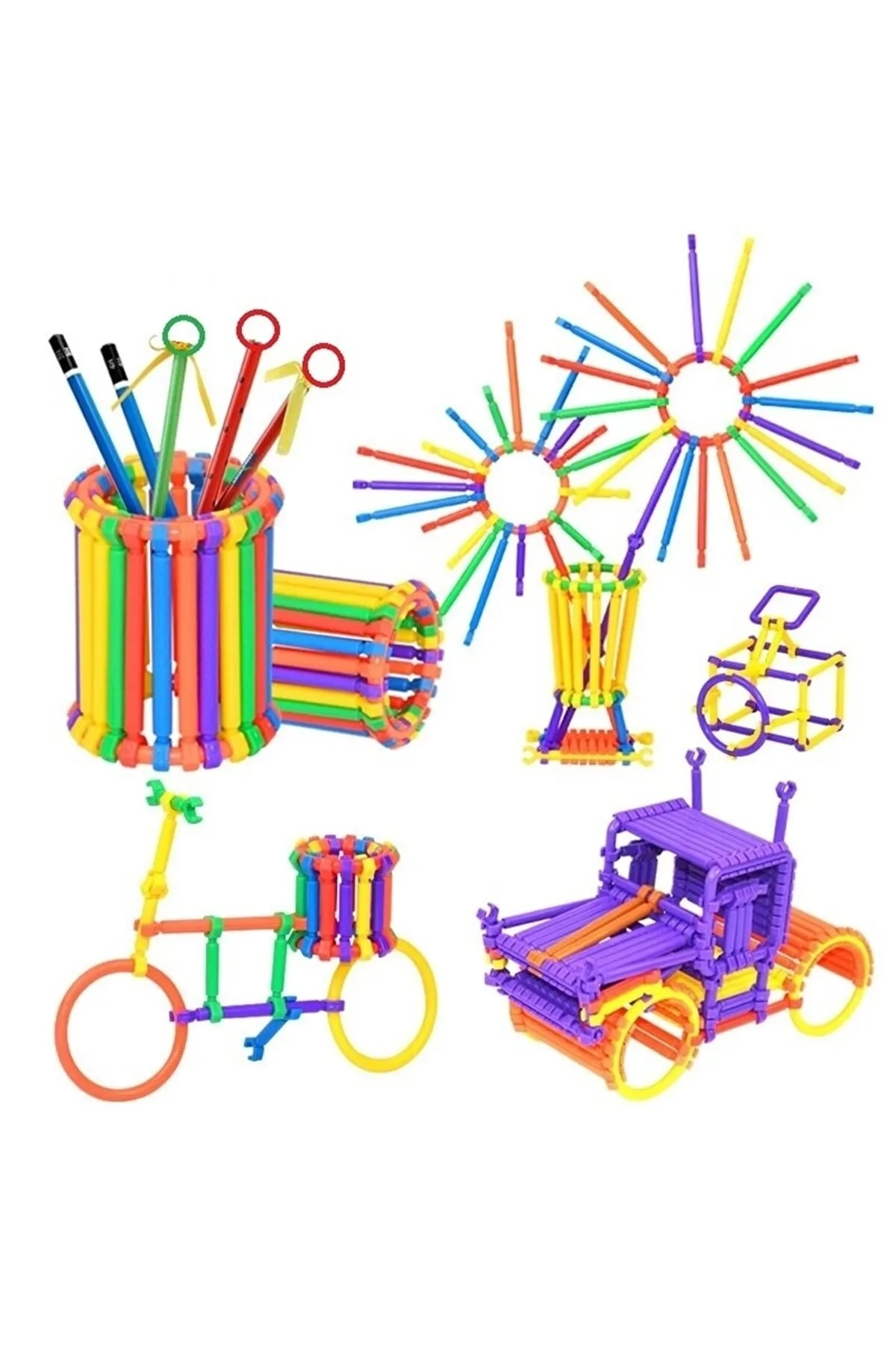 Aerobic Sticks 230 Parça Eğitici Oyuncak  300447