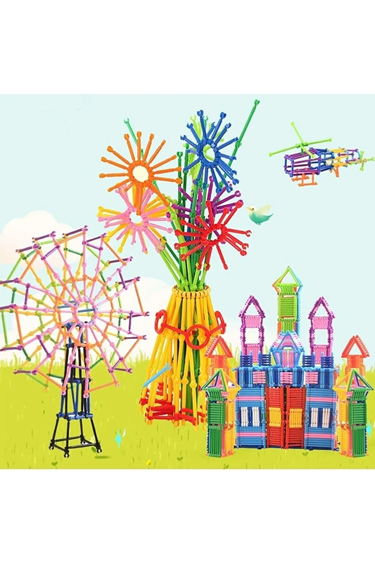 Aerobic Sticks 230 Parça Eğitici Oyuncak  300447