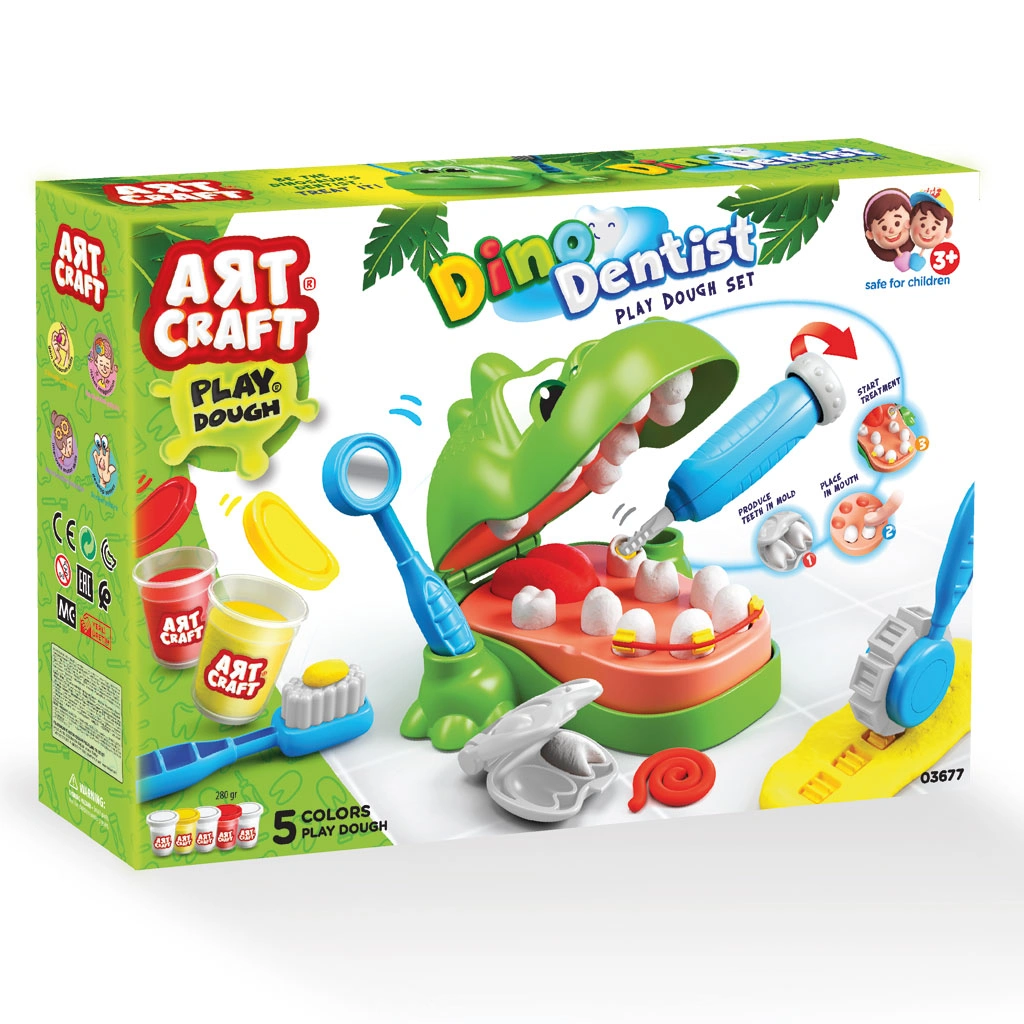 Artcraft Dino Dentist Hamur Set 304484