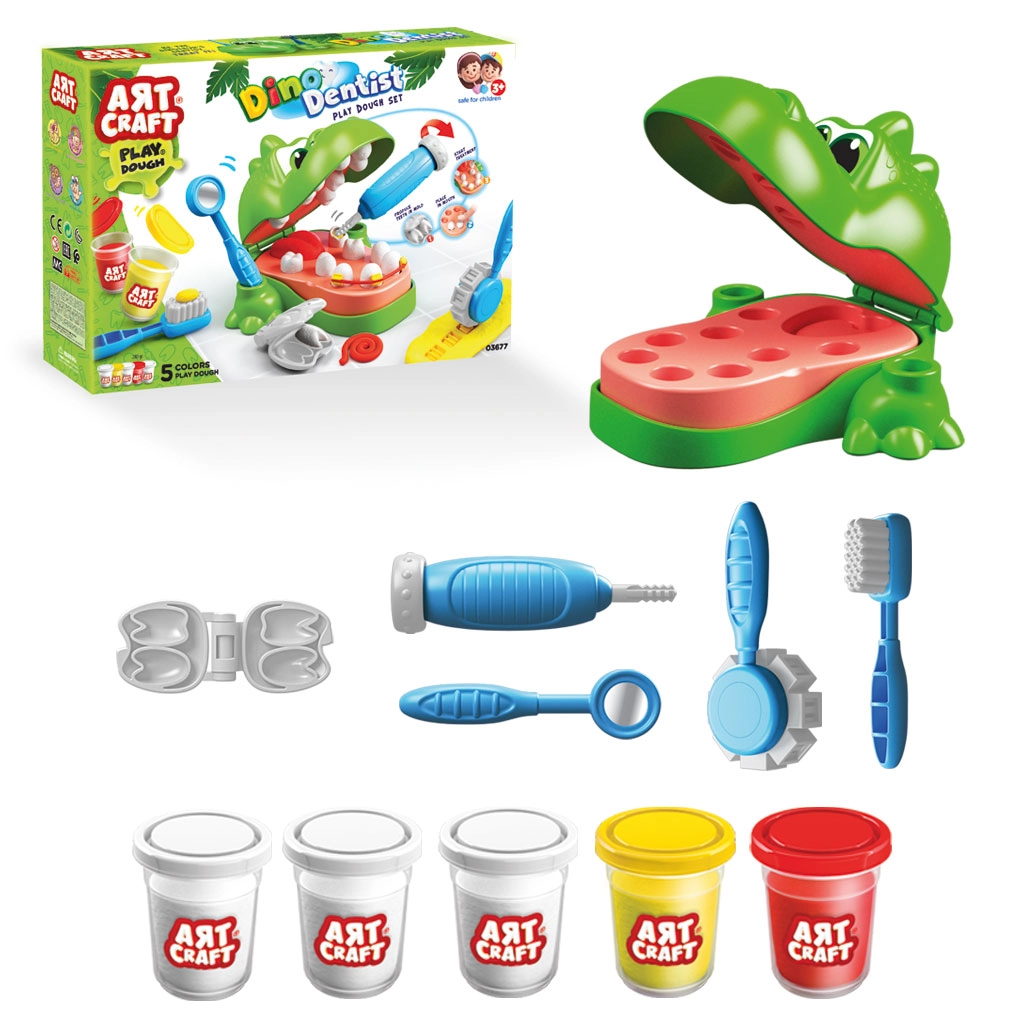 Artcraft Dino Dentist Hamur Set 304484