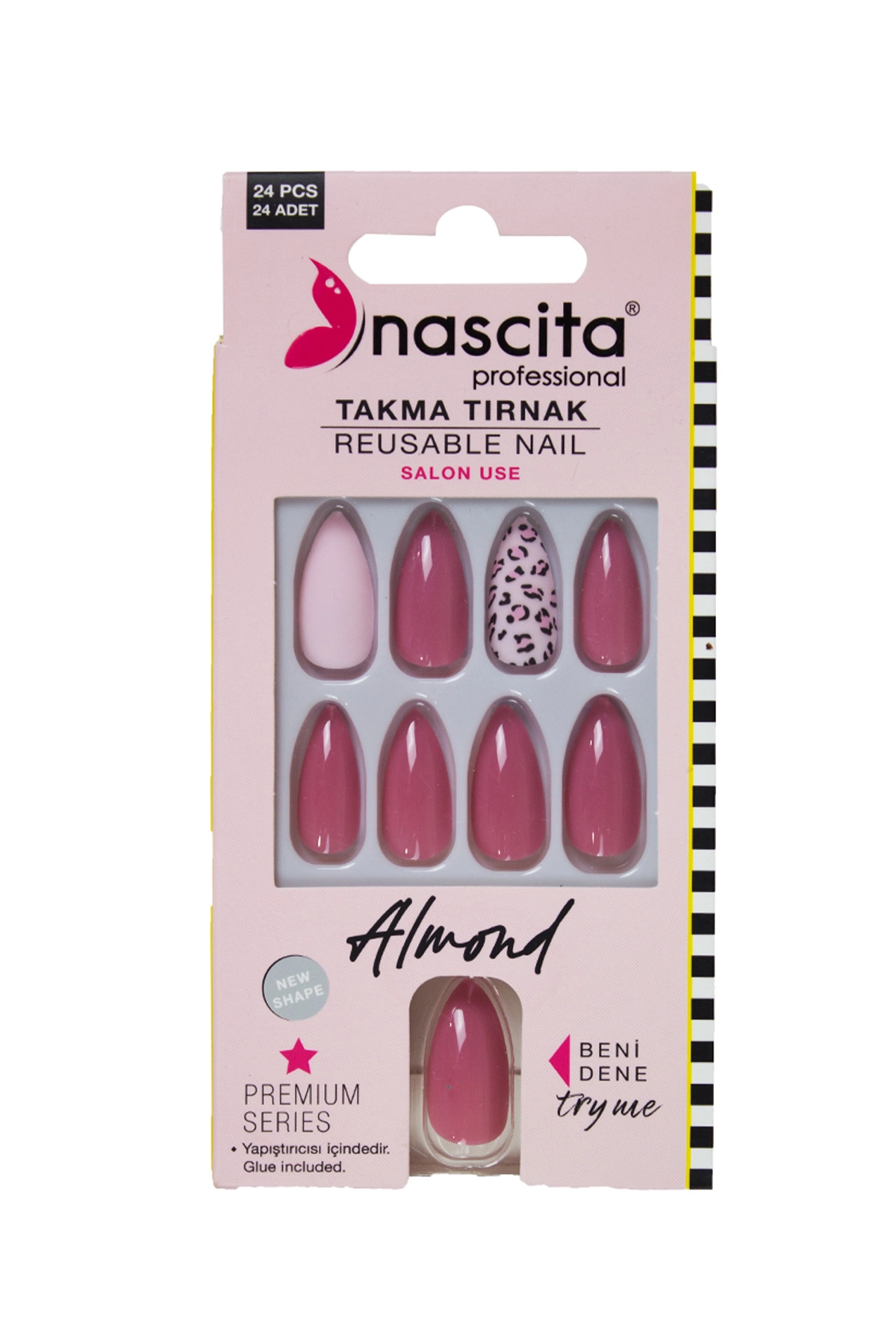 Nascita 24'lü Almond Renkli Takma Tırnak - 149 306827