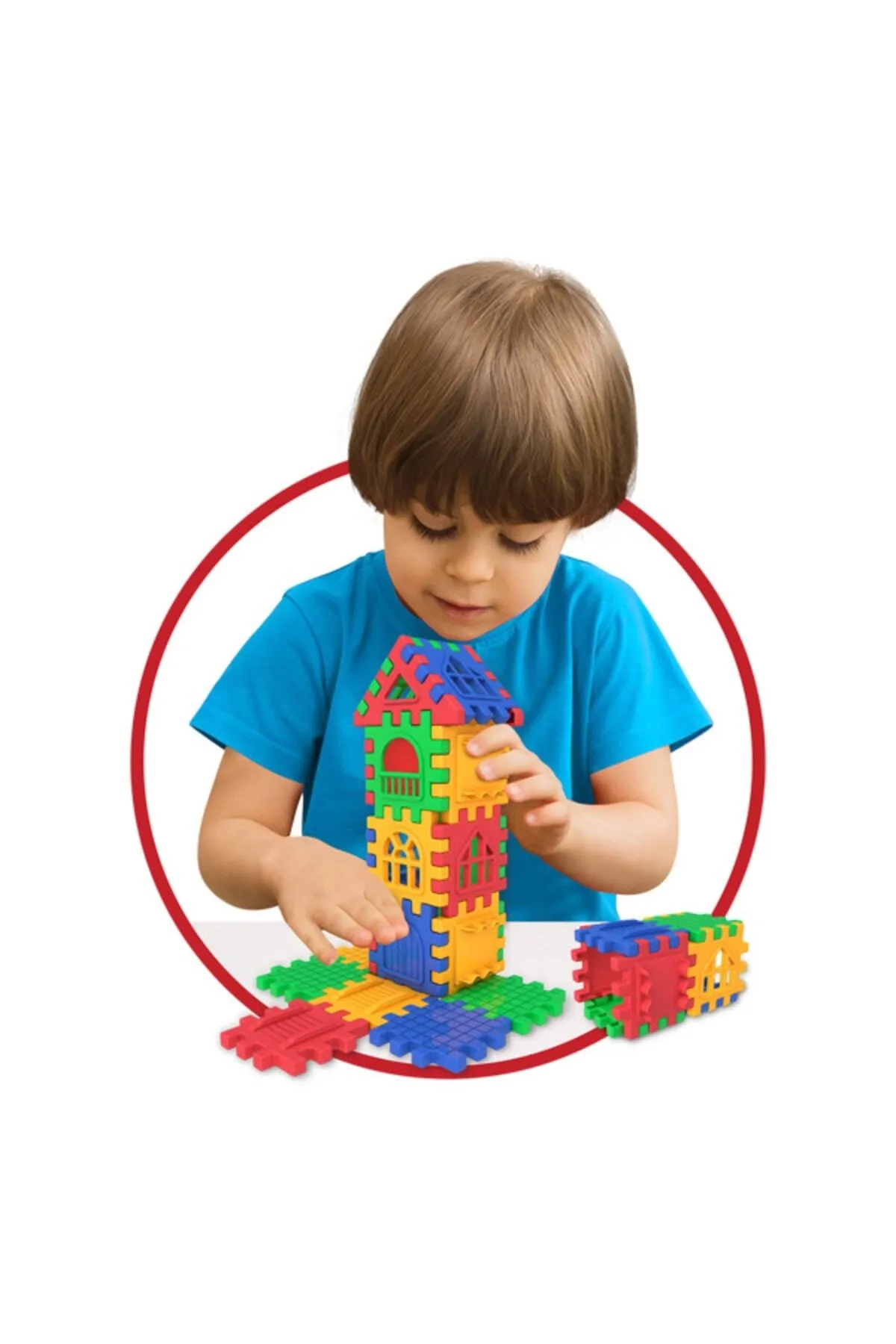 Puzzle City 64 Parça Eğitici Oyuncak 350143