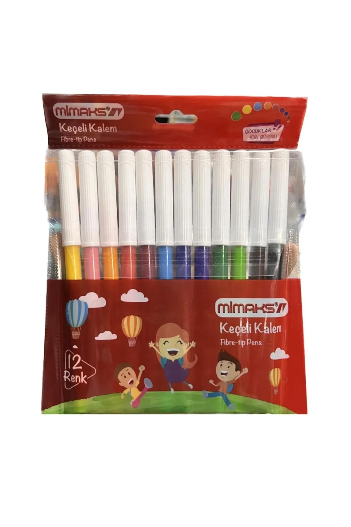Mimaks 12 Renk Keçeli Kalem 287932