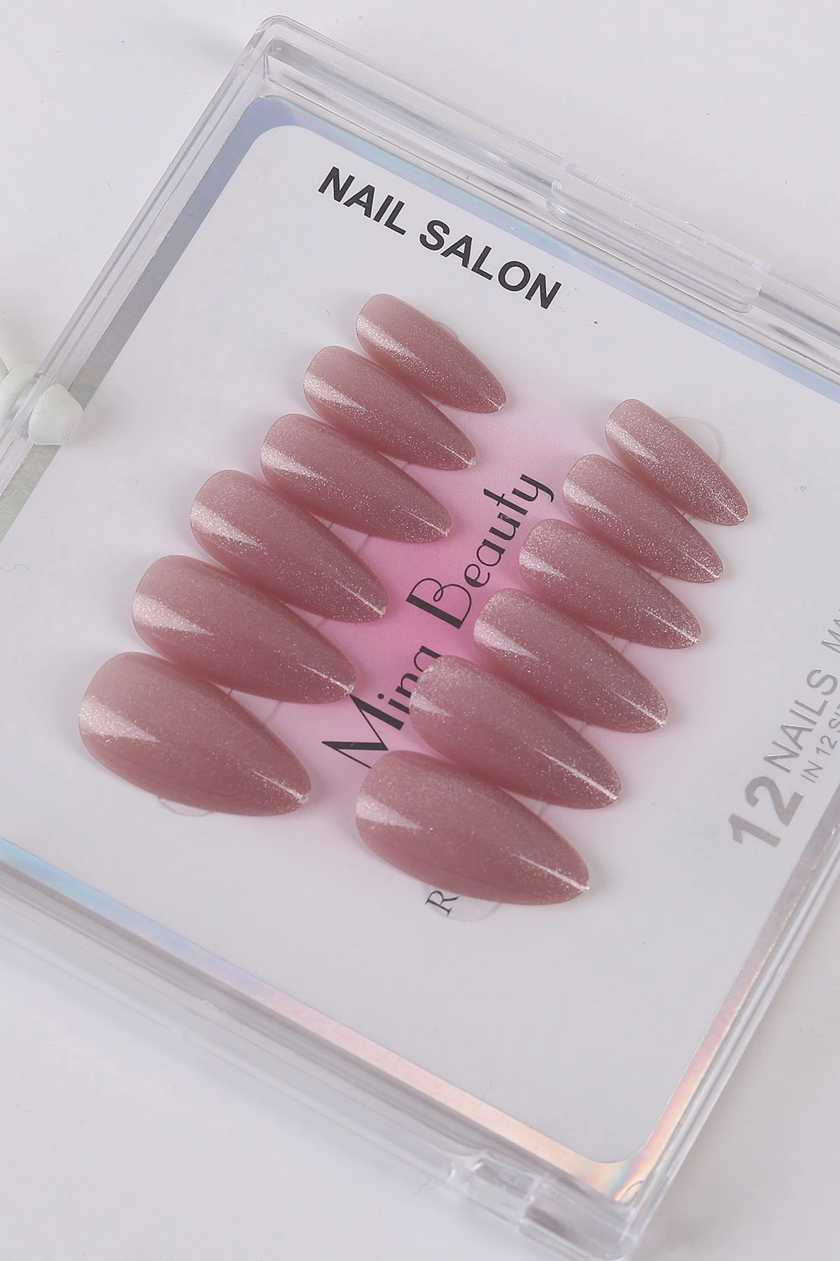 Mina Beauty Cat Eyes Sedefli Takma Tırnak 483529