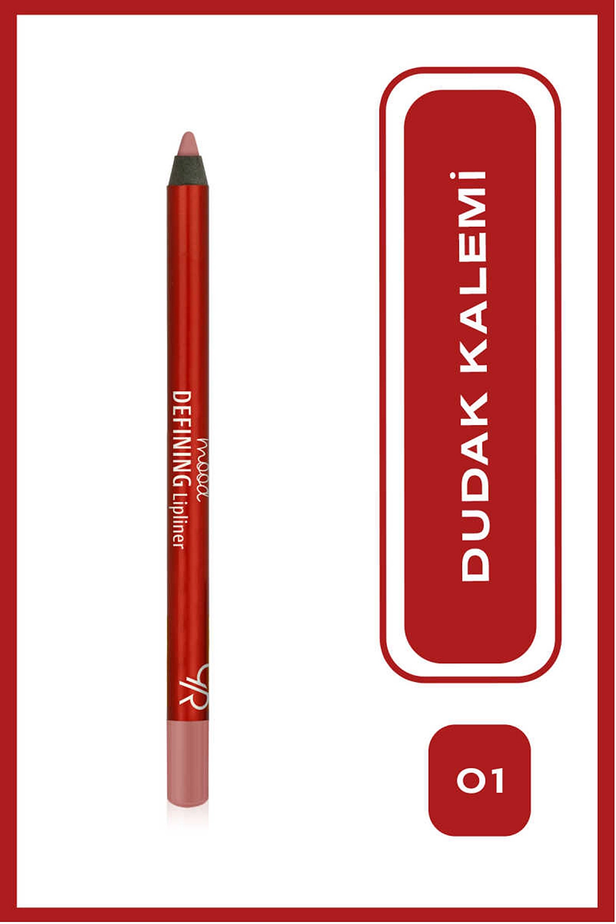 Mood Defining Lipliner - 01 Blush Haze - Dudak Kalemi 406398