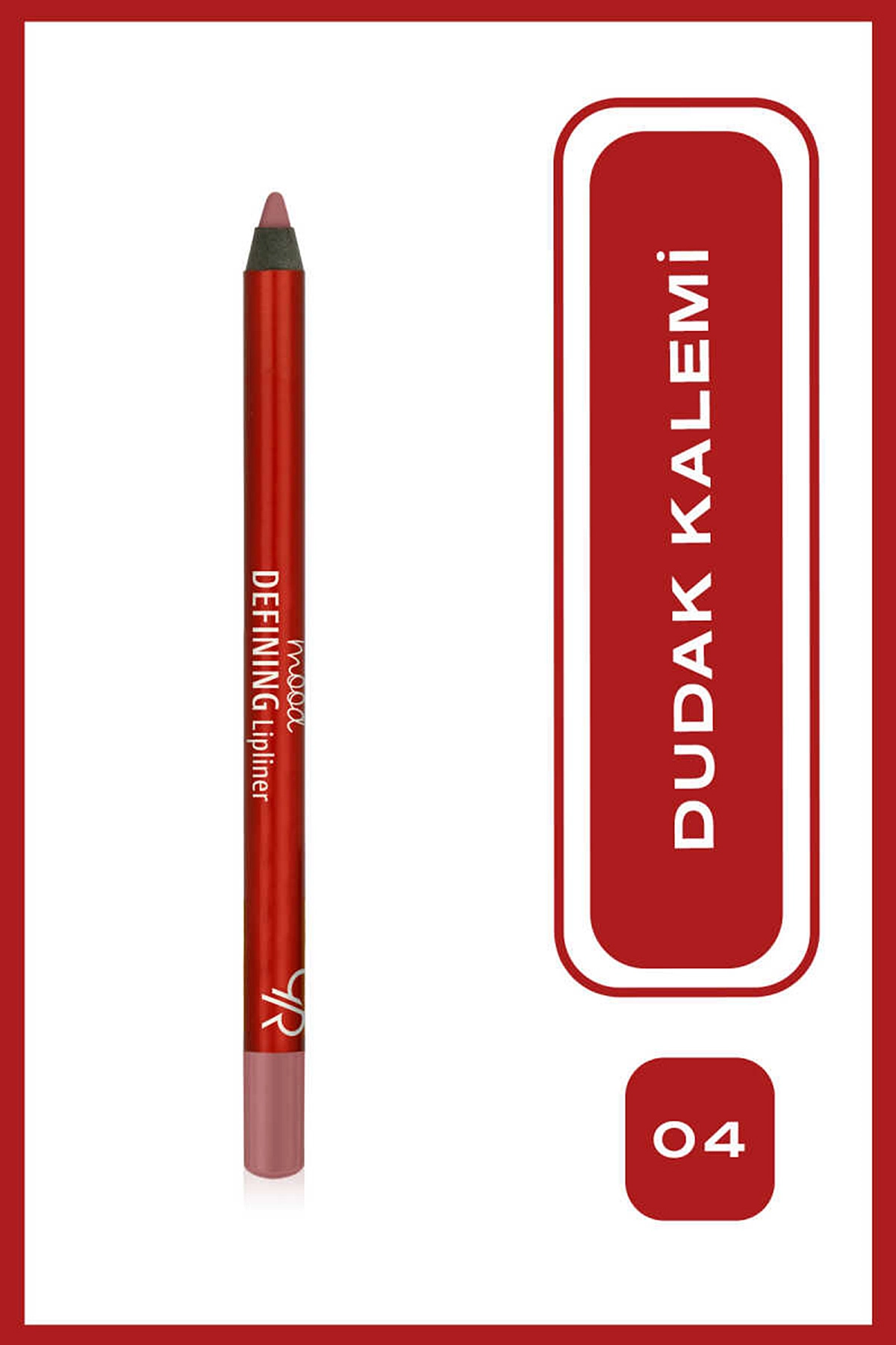 Mood Defining Lipliner - 04 Rosewood - Dudak Kalemi 406401