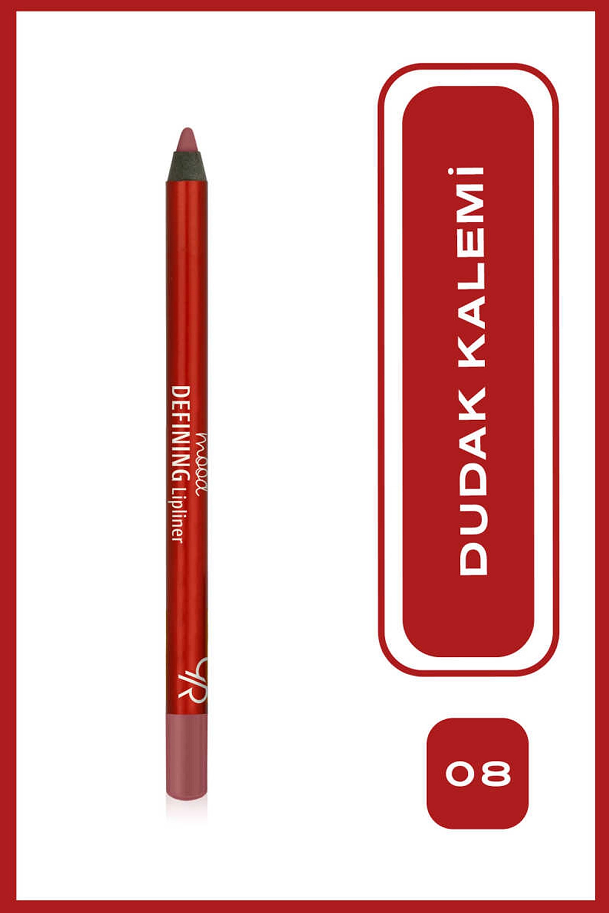 Mood Defining Lipliner - 08 Burgundy - Dudak Kalemi 406405