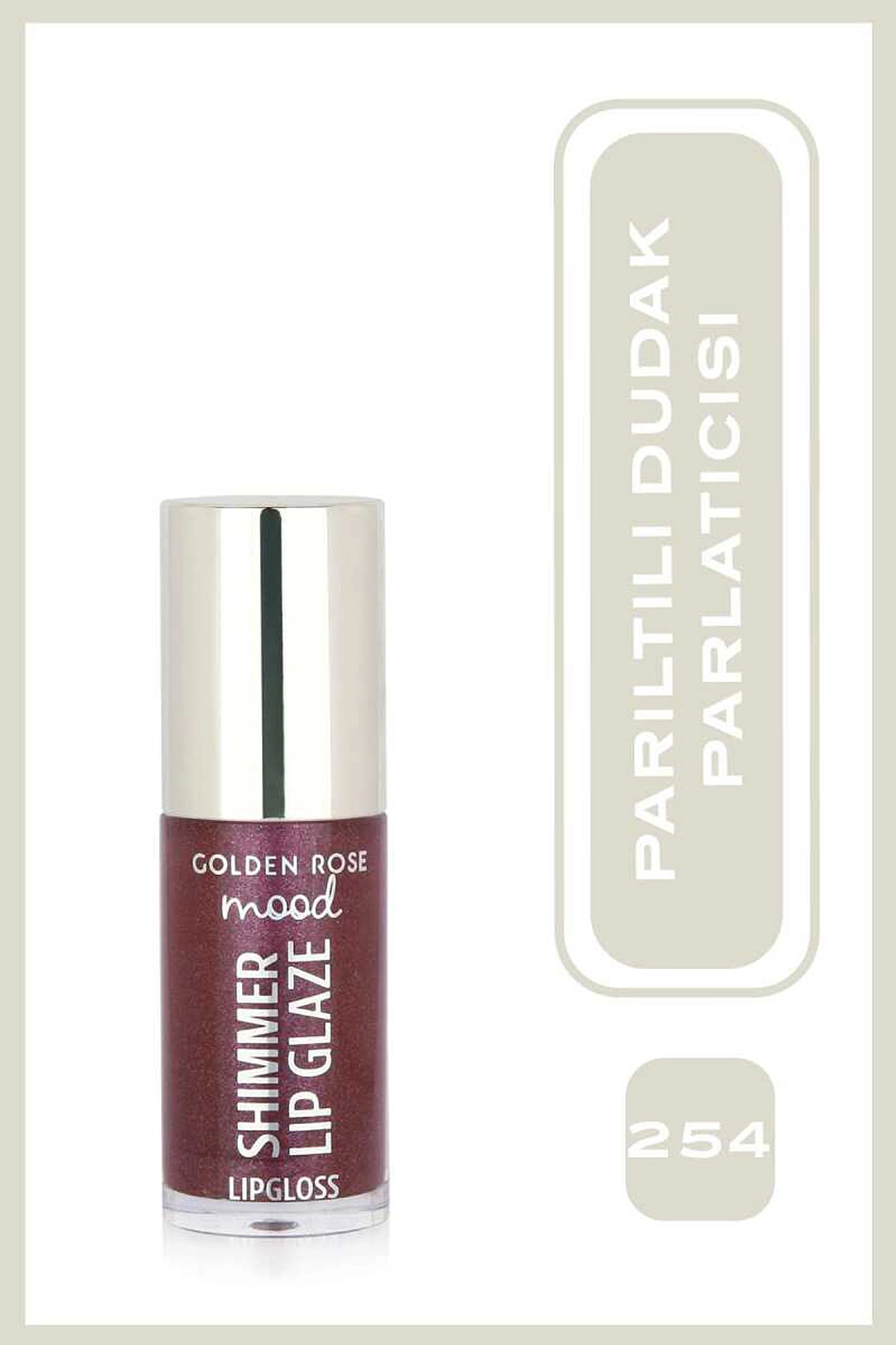 Mood Shimmer Lip Glaze Lipgloss - 254 Berry Spark - Işıltılı Dudak Parlatıcısı 406643