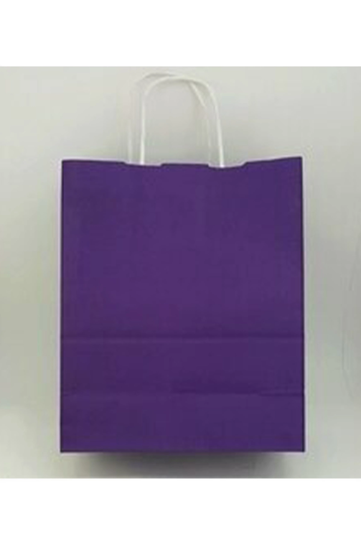 Mor 25x12x31 Büküm Saplı Çanta 5'li 301117