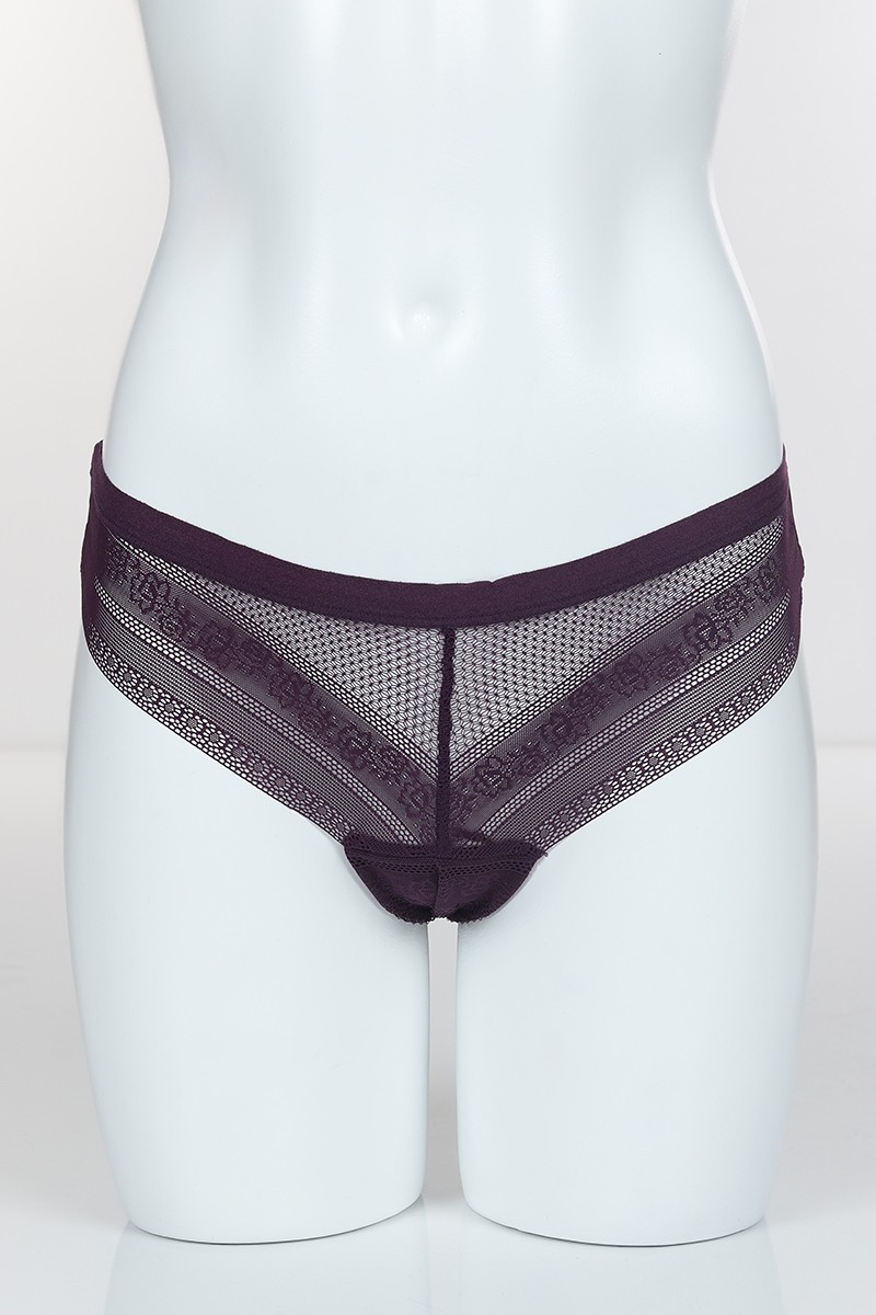 Mor 4136 Brazilian Bikini Ön Bant Arka Mikro Külot 102395