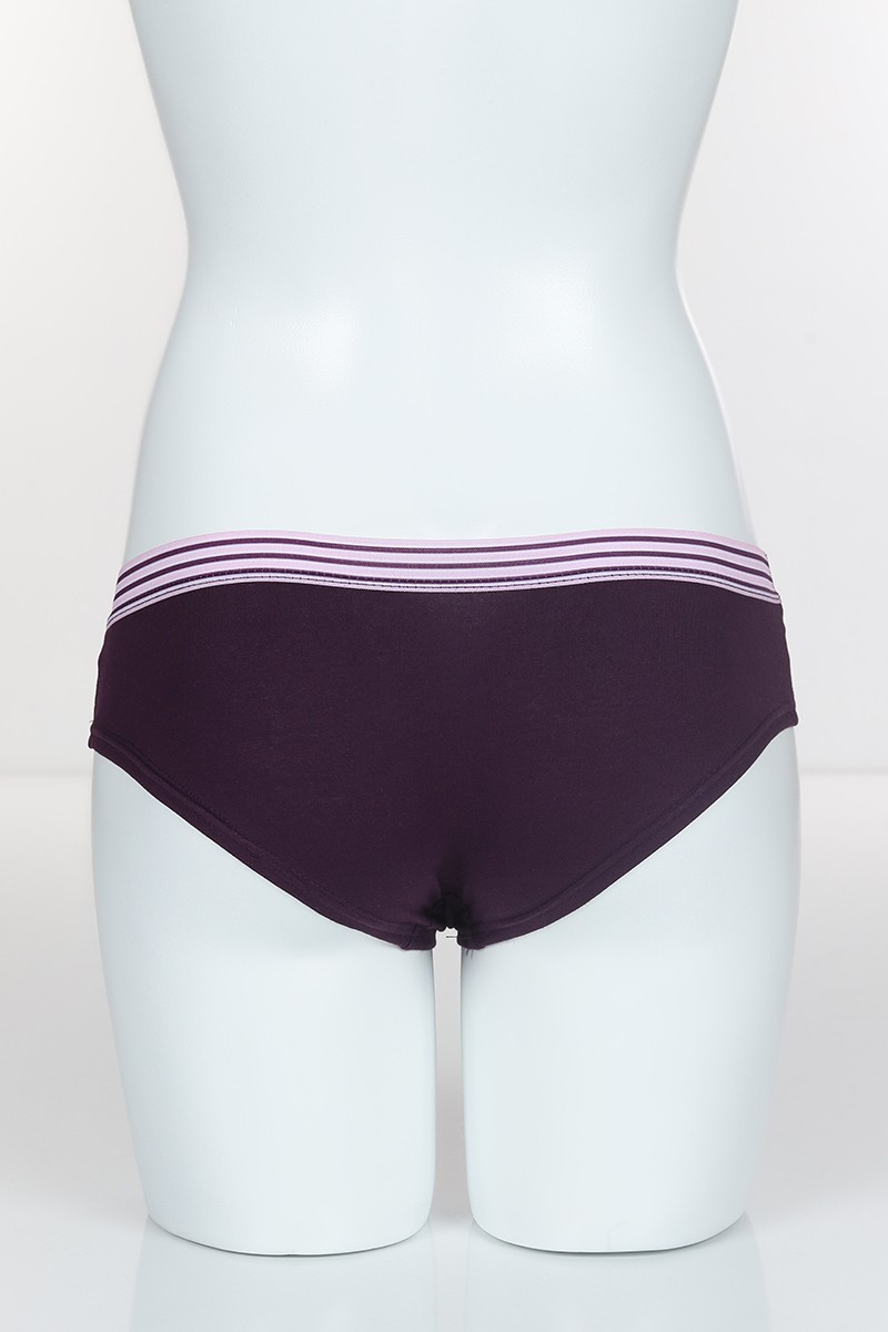 Mor 4317 Hip Boxer Pamuk Love Baskılı Külot 102254