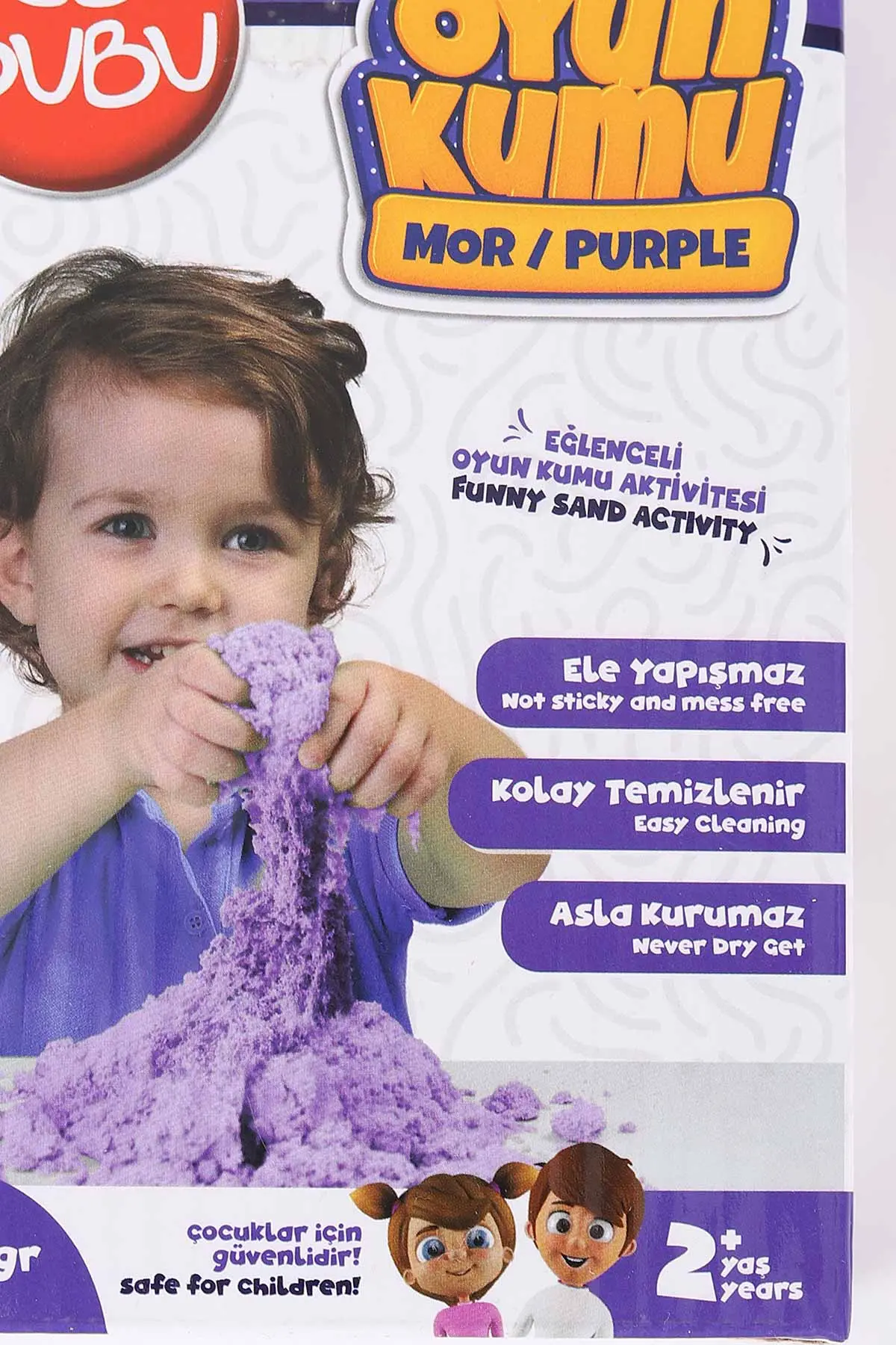 Mor Bu Bu Kinetik Oyun Kumu 500 Gr 428059
