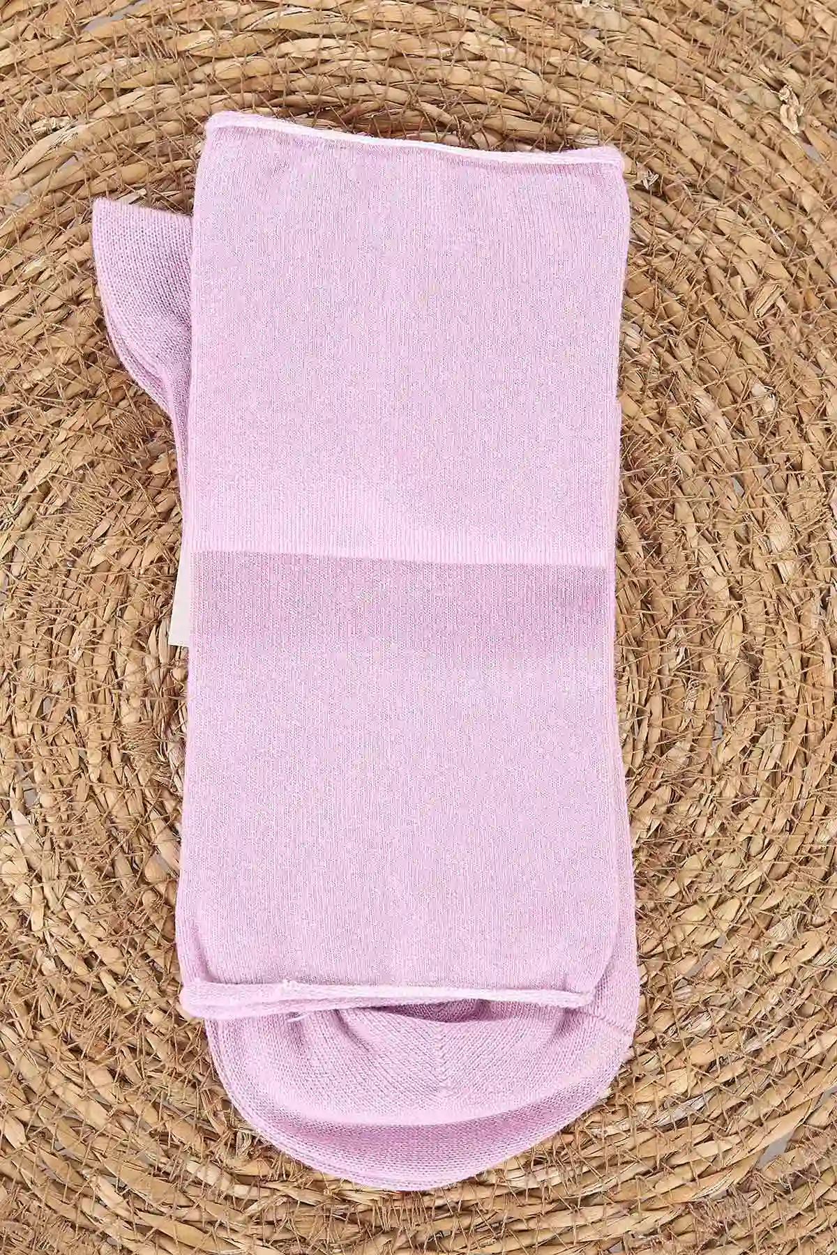 Mor Dört Mevsim Kadın Modal Lastiksiz Çorap (36-40) 477017