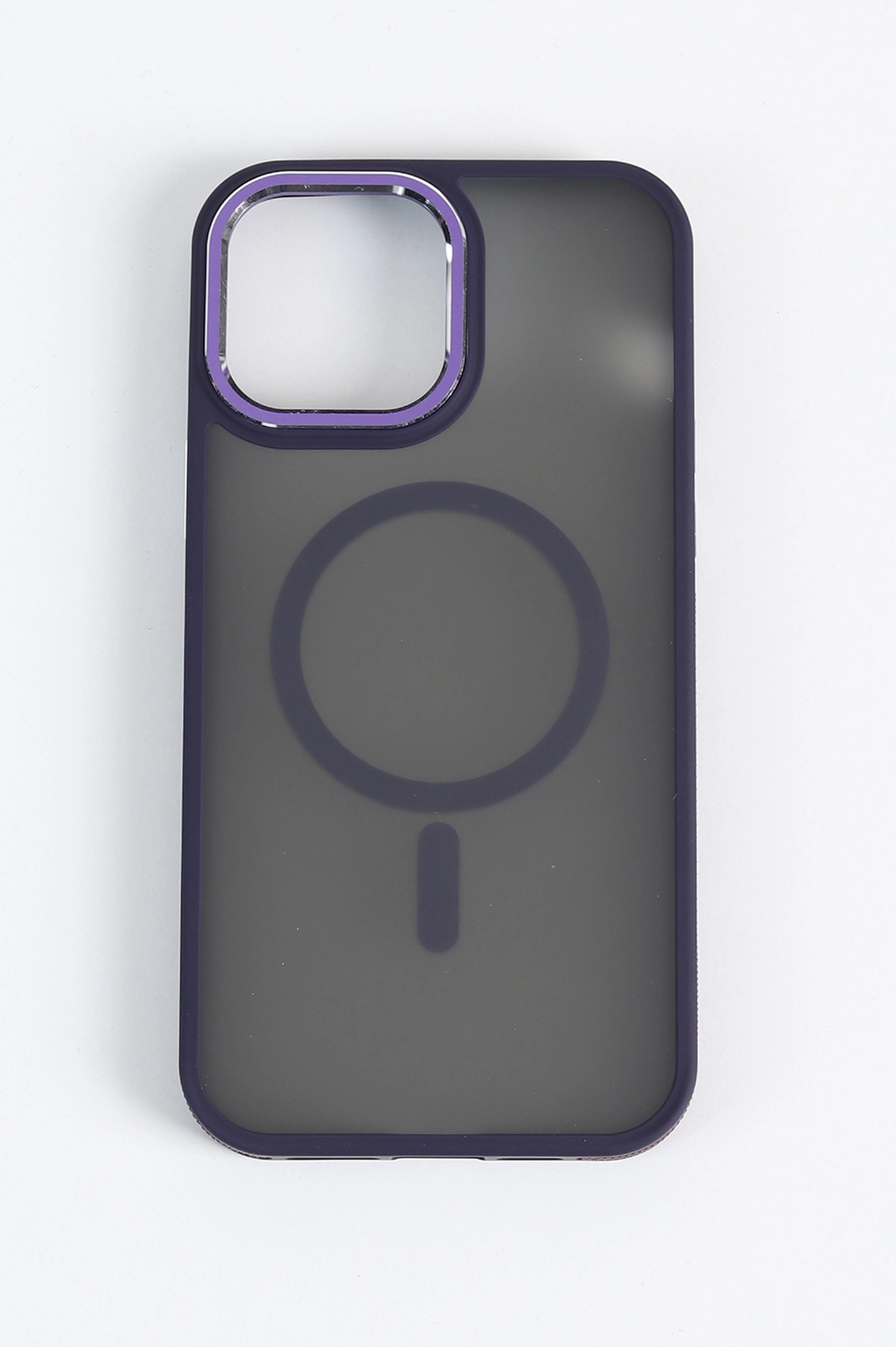 Mor İPhone 13 Pro Max Uyumlu Style Serisi Soft Tpu Slikon Telefon Kılıfı 349233