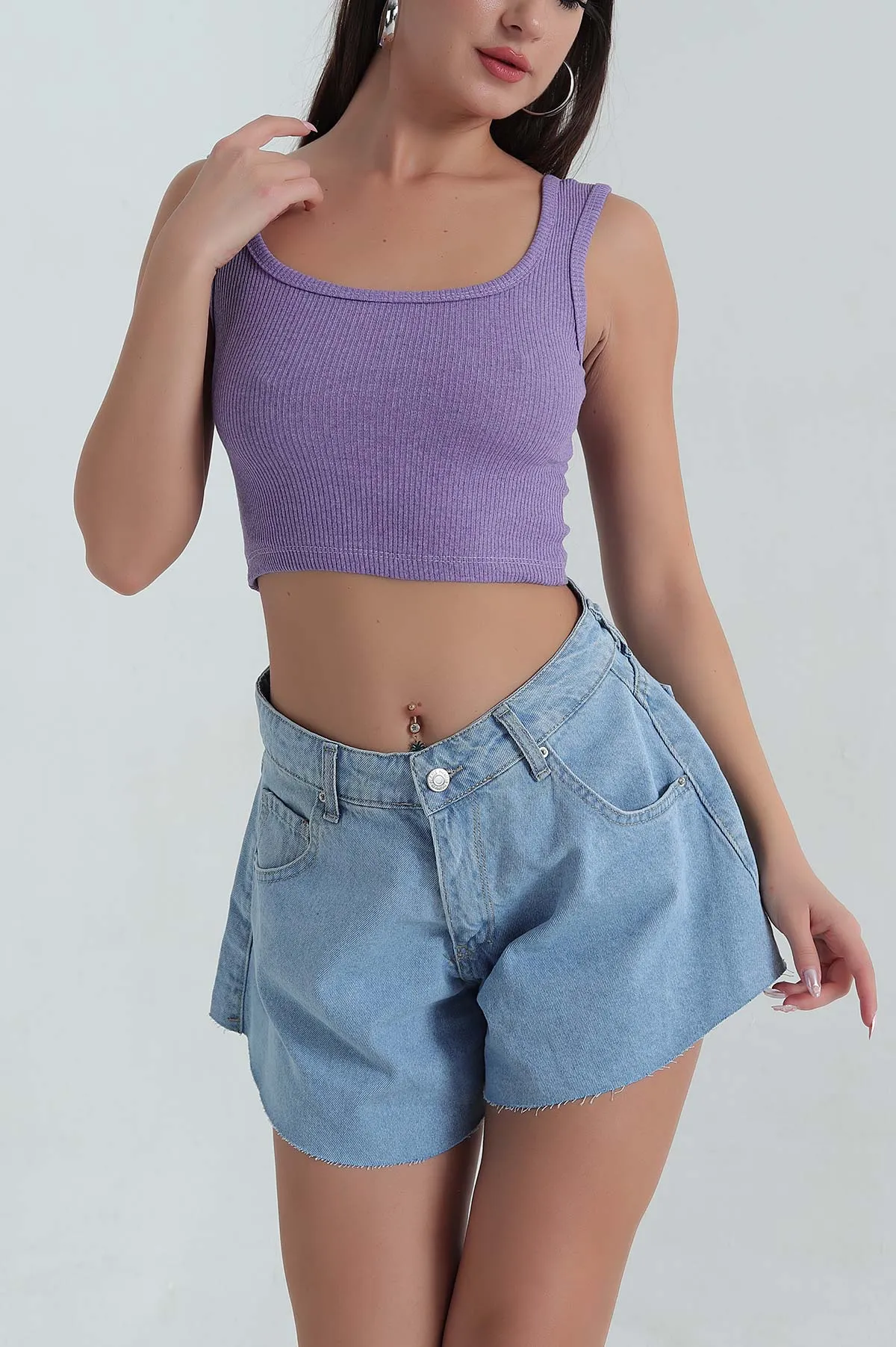 Mor Kare Yaka Crop Atlet 378101