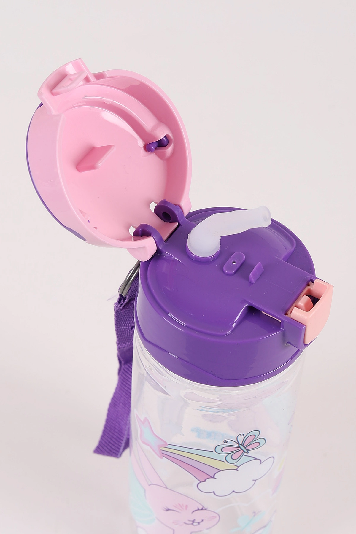 Mor Mikro Karakterli Pipetli Matara 500 Ml 456833