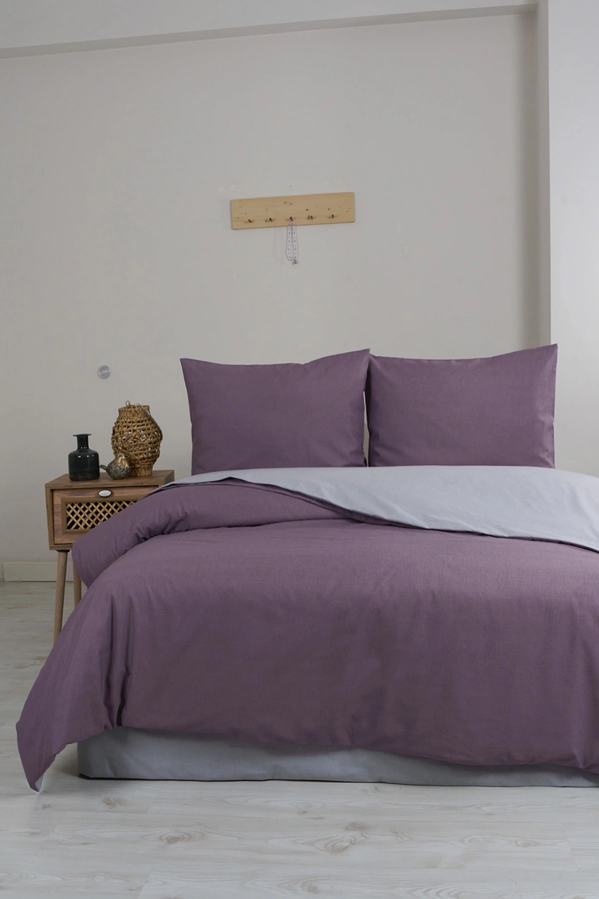Mürdüm 200x220 Cm Bella Home Battal Boy New Box Nevresim Takımı 446747
