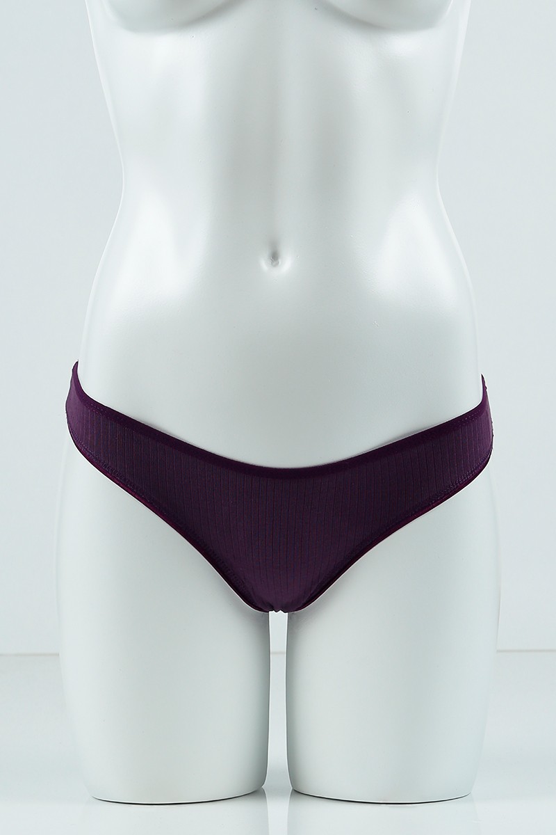 Mürdüm 4368 Brazilian Ön Ribana Arka Bantlı Tanga Külot 99856