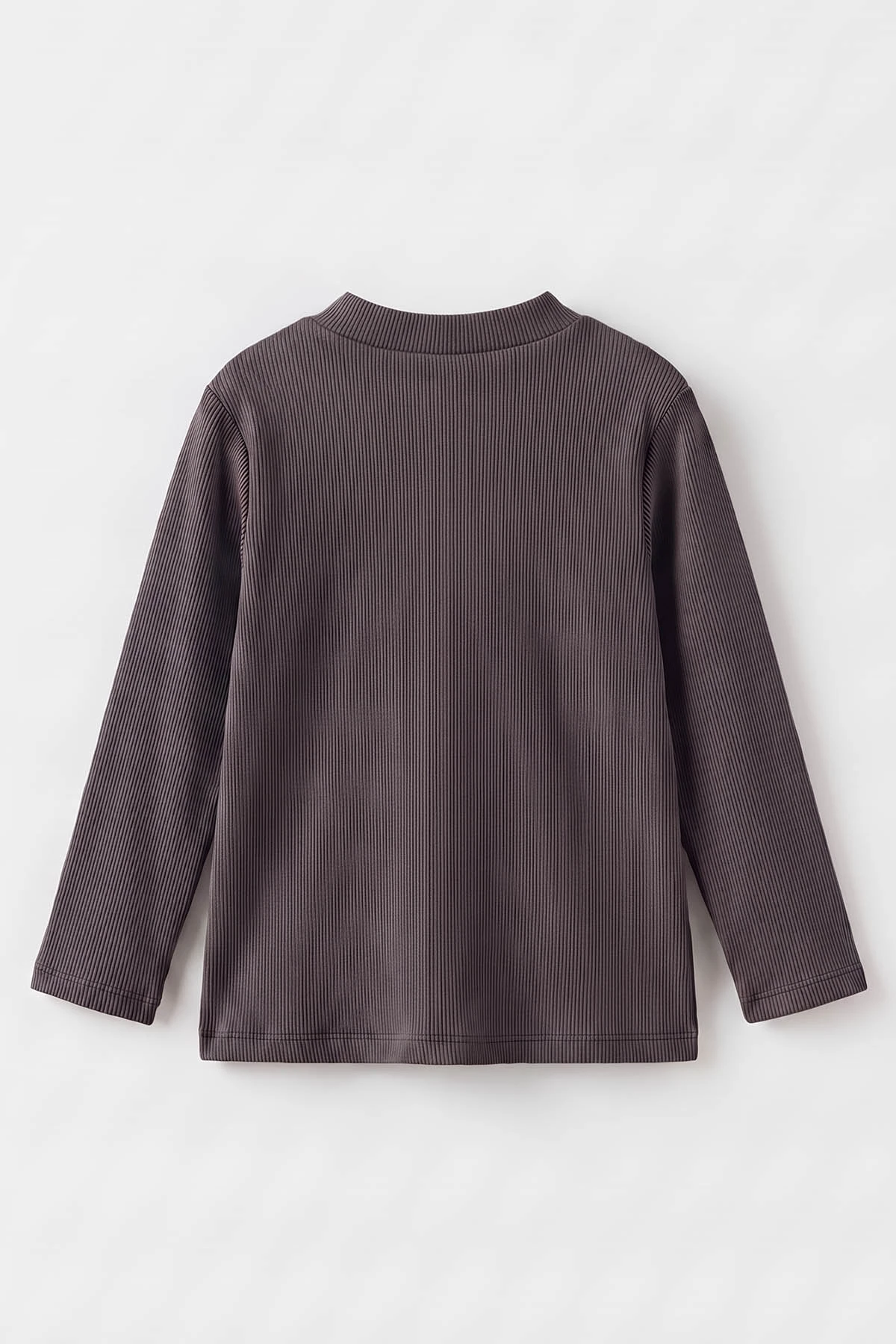 Mürdüm (5-12 Yaş) Yarım Balıkçı Yaka Kaşkorse  Çocuk Body Sweatshirt 495422