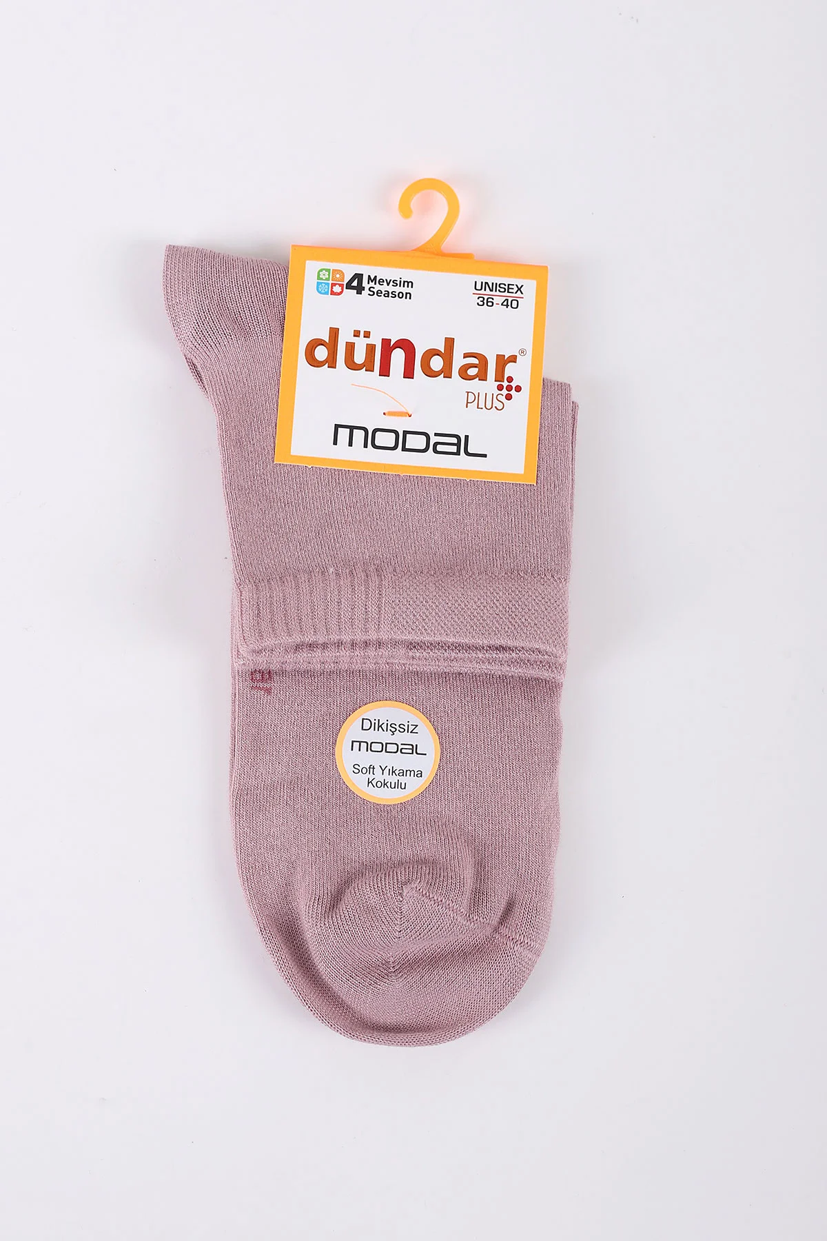 Mürdüm Dört Mevsim Kadın Modal Konç Çorap 36-40 422970