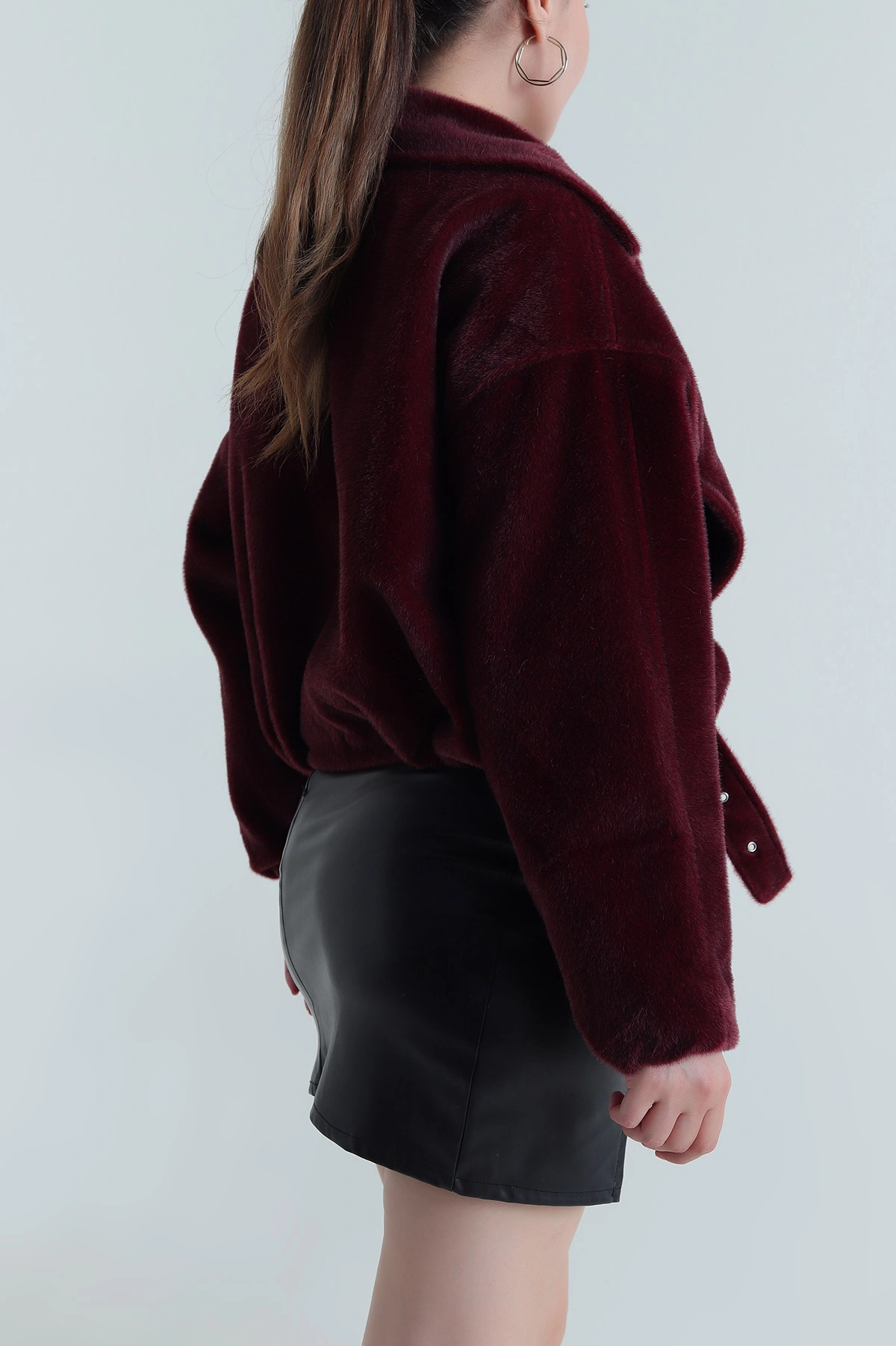 Mürdüm Fox Bomber Kadın Mont 483983