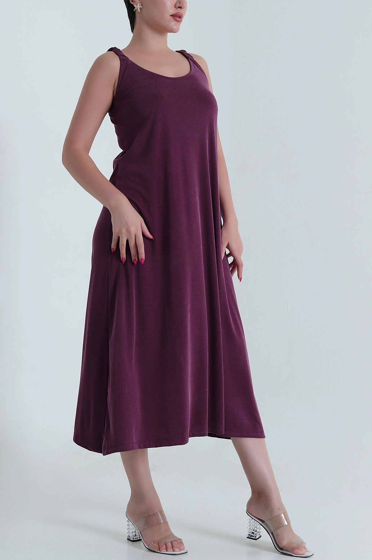 Mürdüm Pike Oysho Kadın Elbise 475652