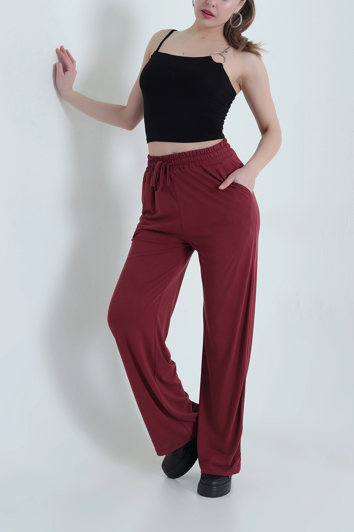 Mürdüm Süprem Modal Kadın Pantolon 442219