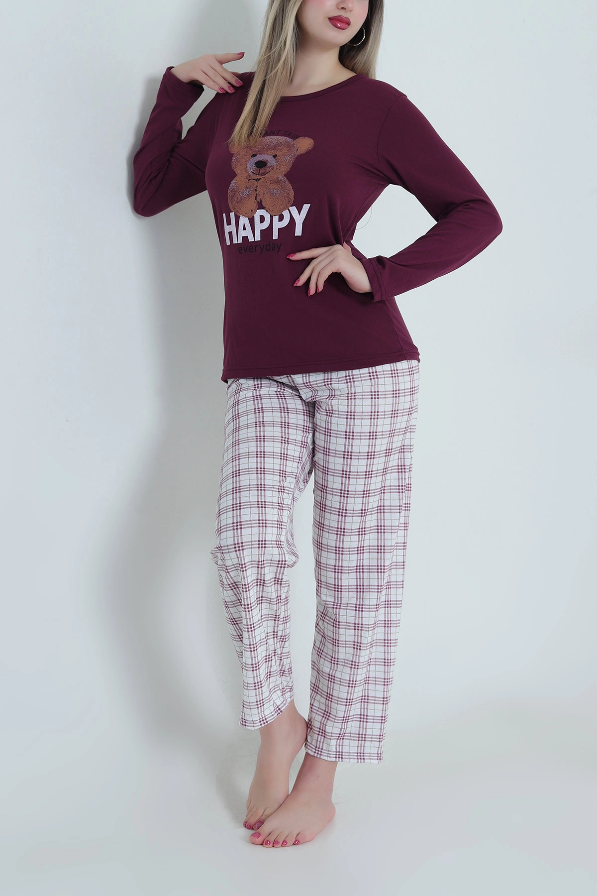 Mürdüm Süprem Uzun Kol Kadın Pijama Takımı 493634