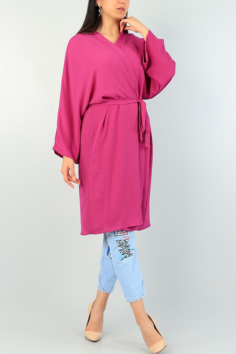 Mürdüm Kimono Hırka 71068