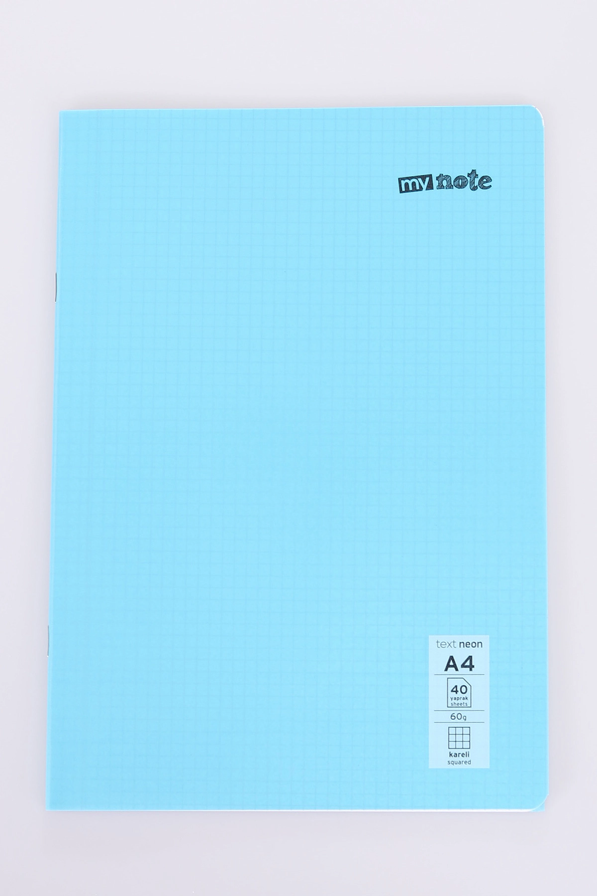 Mynote Text 40 Yaprak Kareli Dikişli Metod Defter 478441