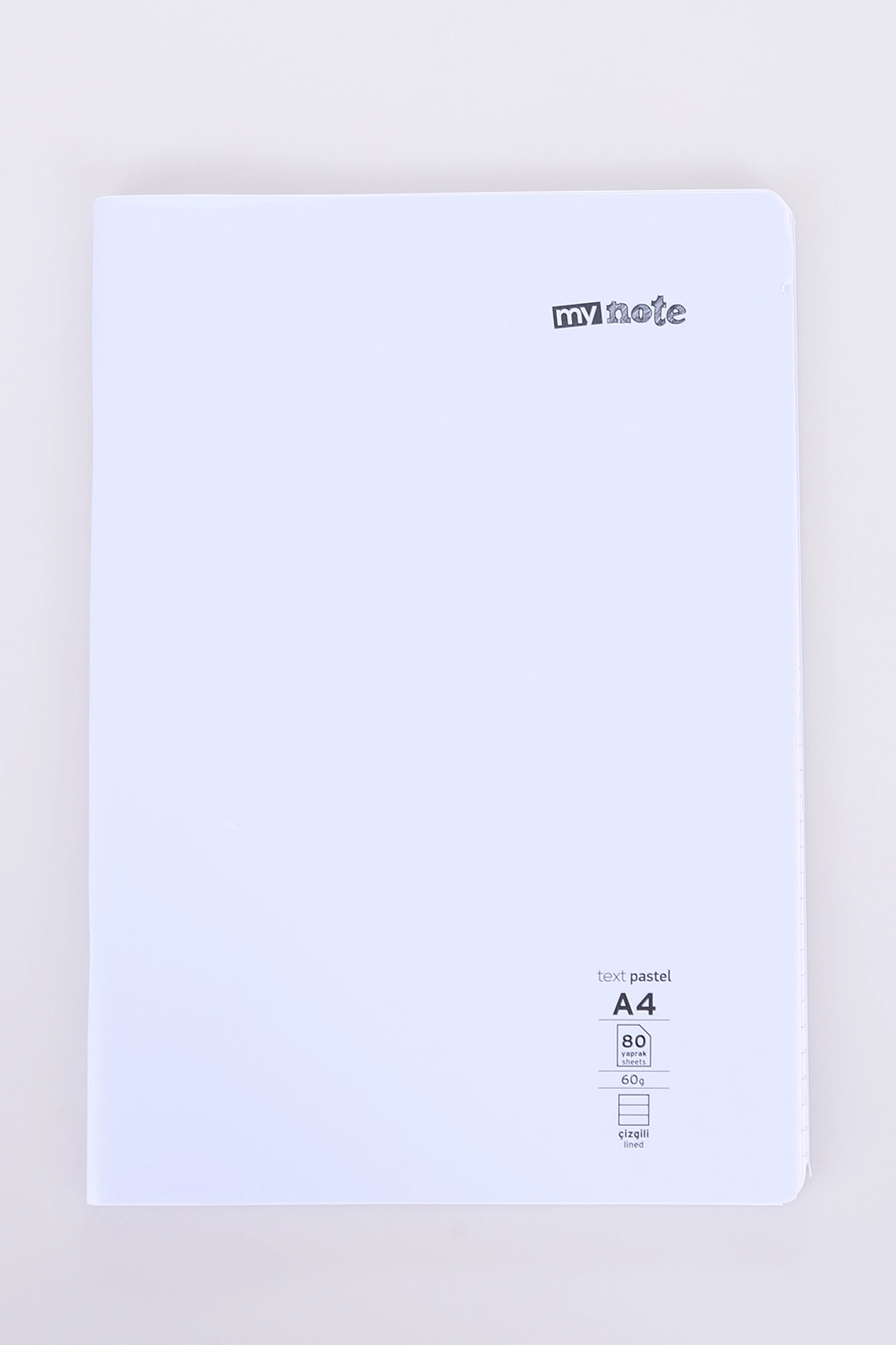 Mynote Text 80 Yaprak Pastel Çizgili Dikişli Metod Defter 478418