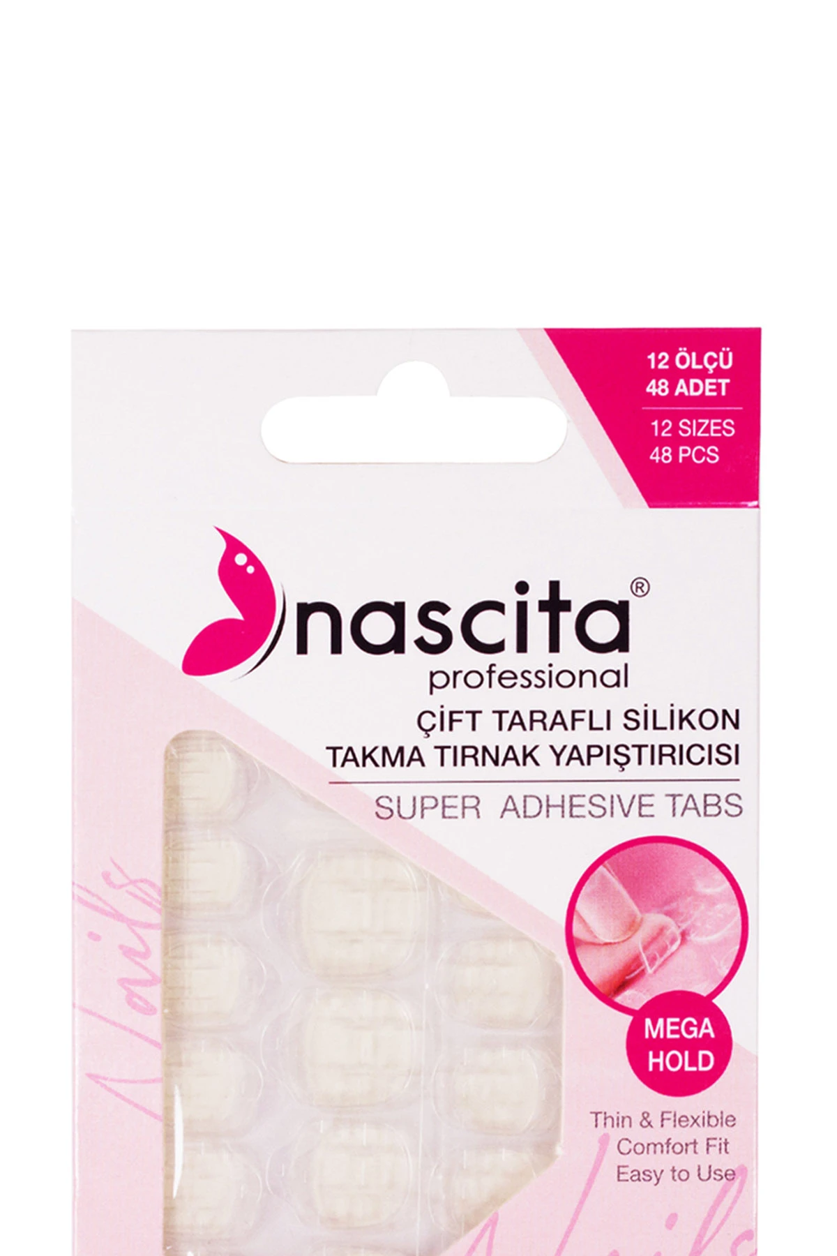 Nacita Şeffaf Sticker Tırnak Yapıştırıcısı - 07 233542