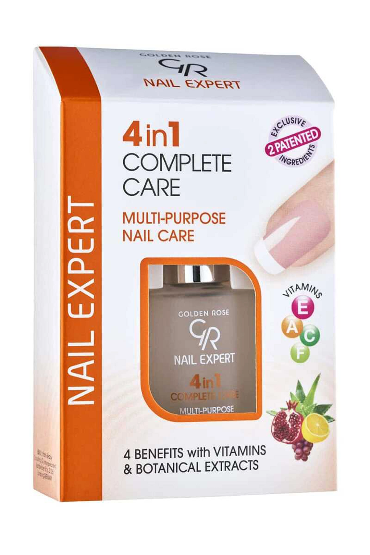 Golden Rose Nail Expert 02 4in1 Compl Care Multipurpose Besleyici Oje 284130