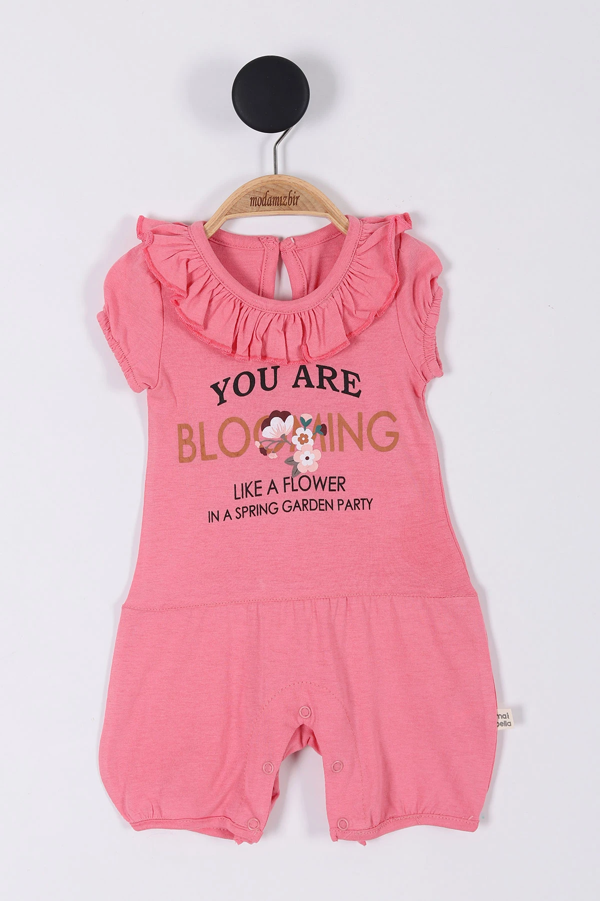 Nar Çiçeği (0-12 Ay) You Are  Baskılı Kız Bebek Tulum 263885