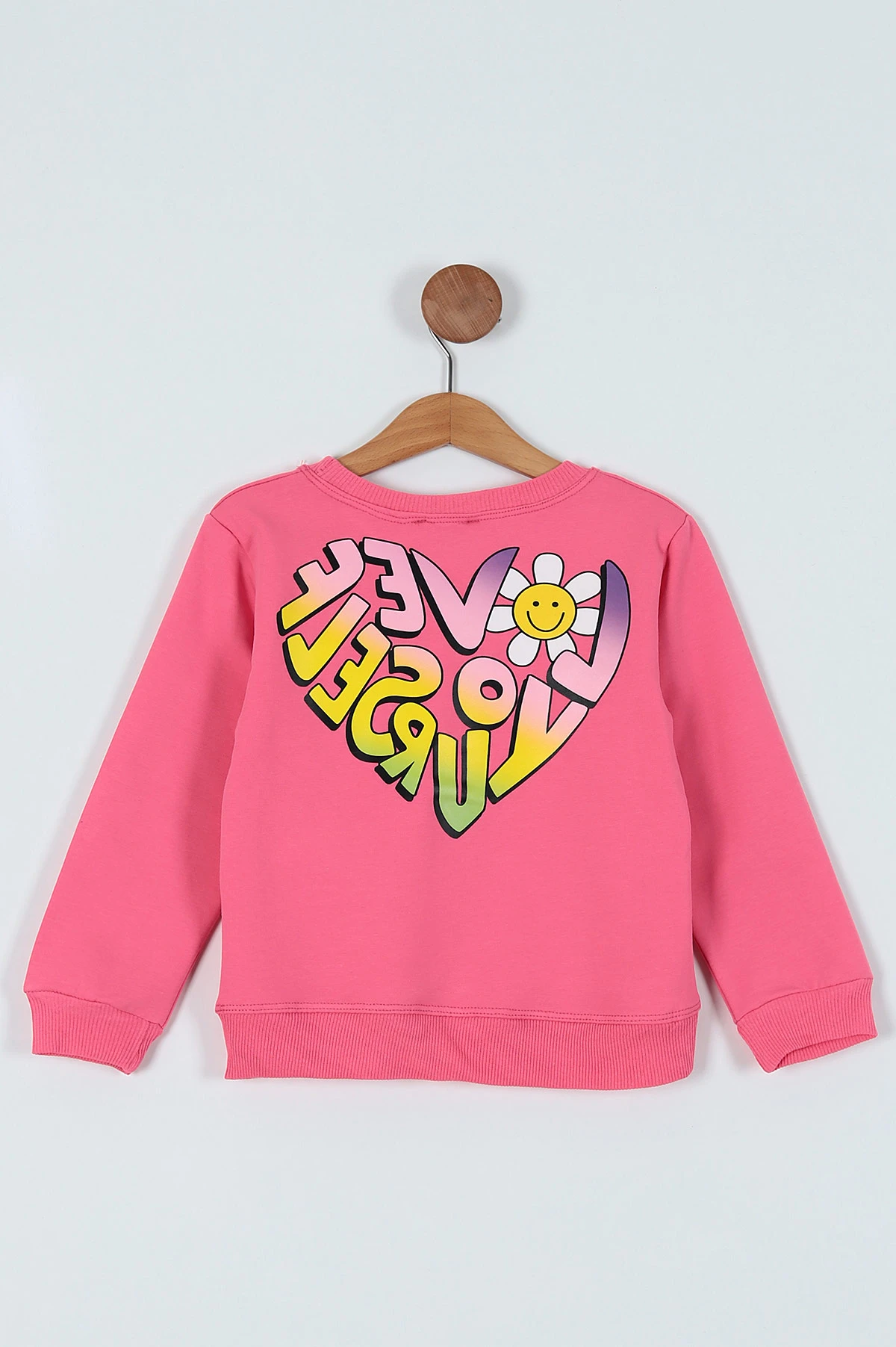 Nar Çiçeği (8-12 Yaş)  Baskılı Kız Çocuk Sweat 236182