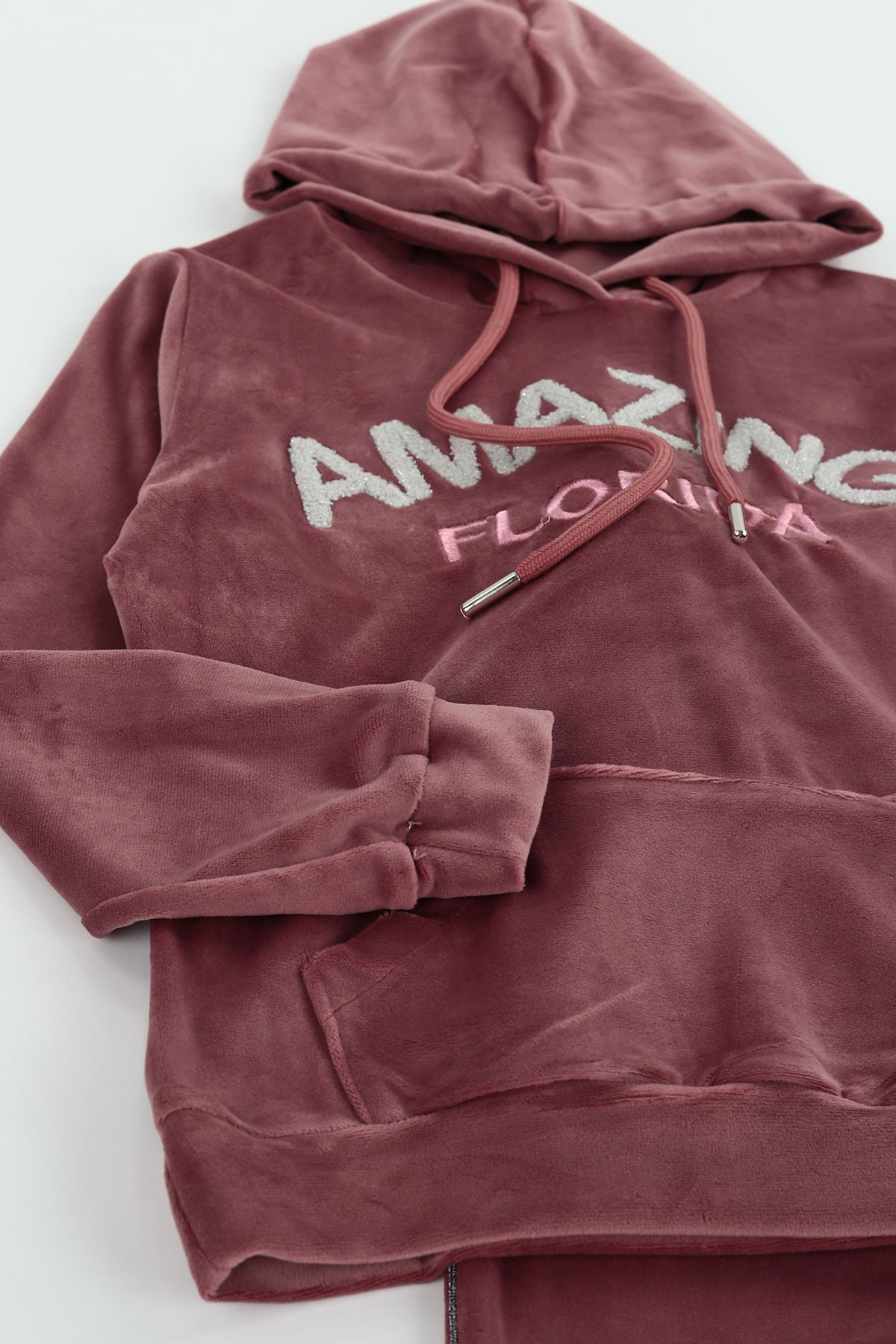 Nar Çiçeği (9-12 Yaş) Amazıng Florida Nakışlı Kız Çocuk Takımı 128814