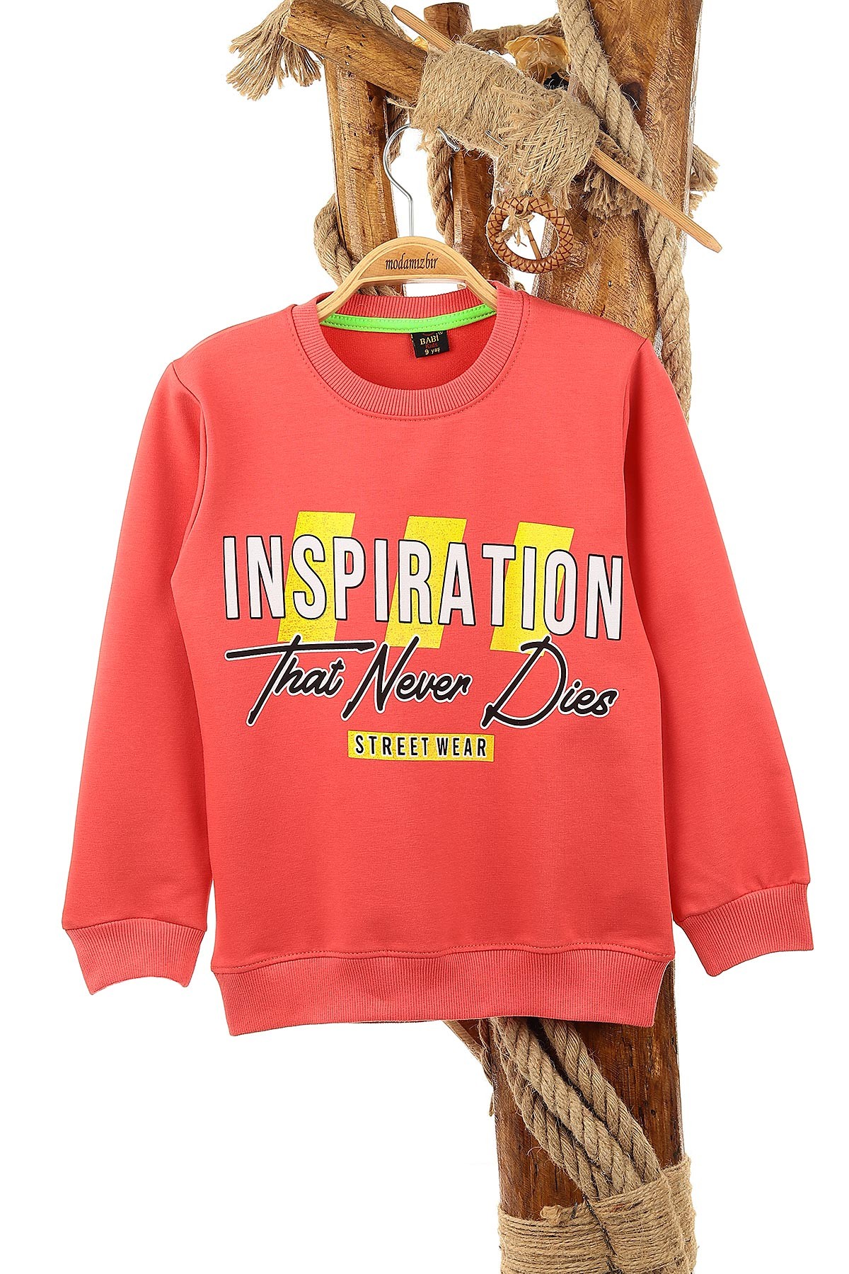 Nar Çiçeği (9-12 Yaş) Inspıratıon Baskılı Kız Çocuk Sweat 150981