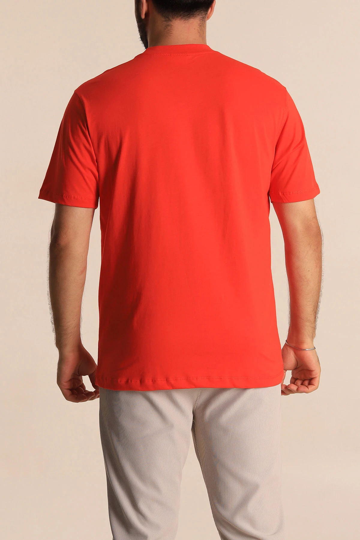 Nar Çiçeği Relaxed Fit Basic Erkek Tişört 279906