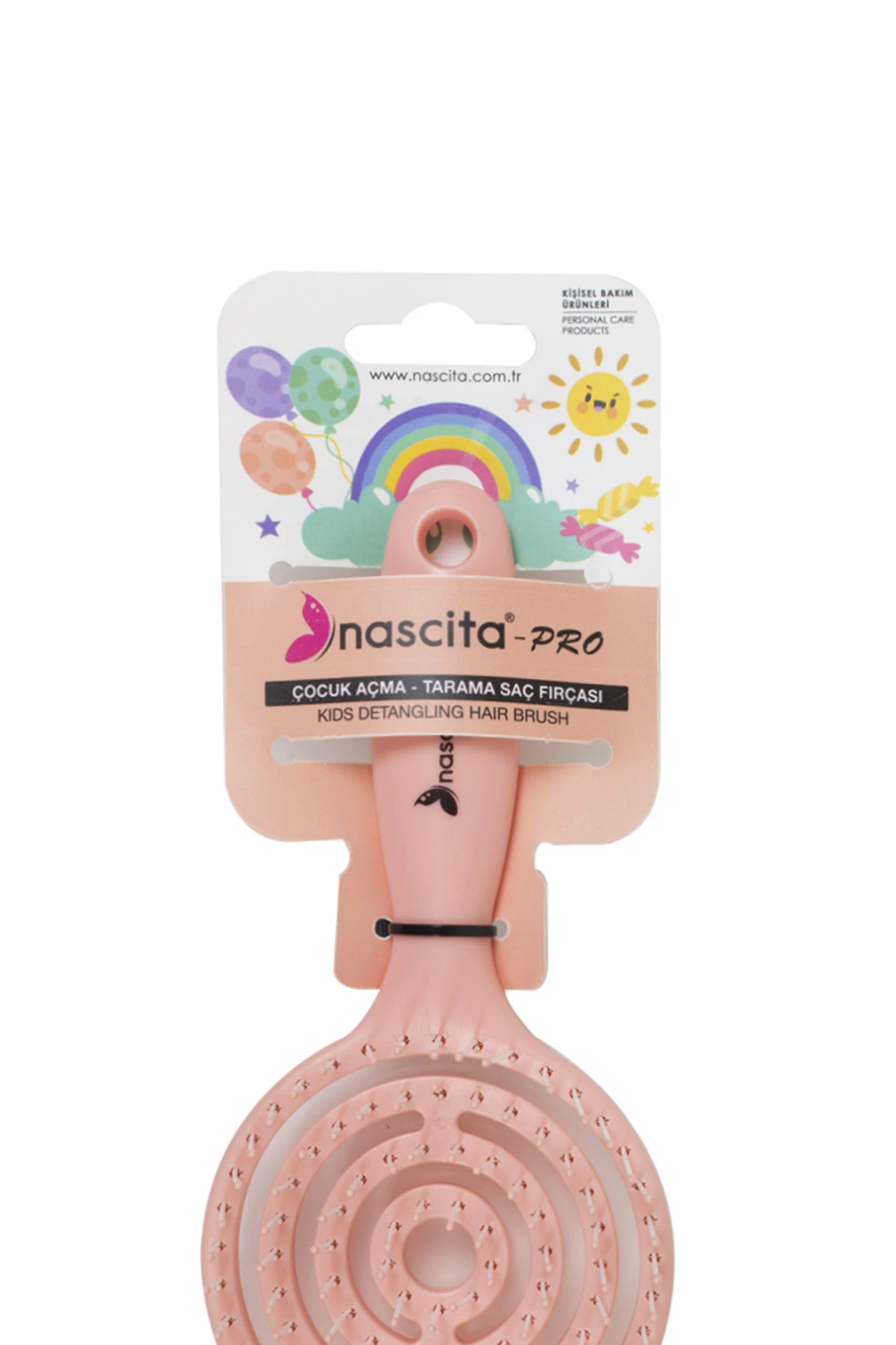 Nascita 3D Çocuk Saç Fırçası - Turuncu 233520