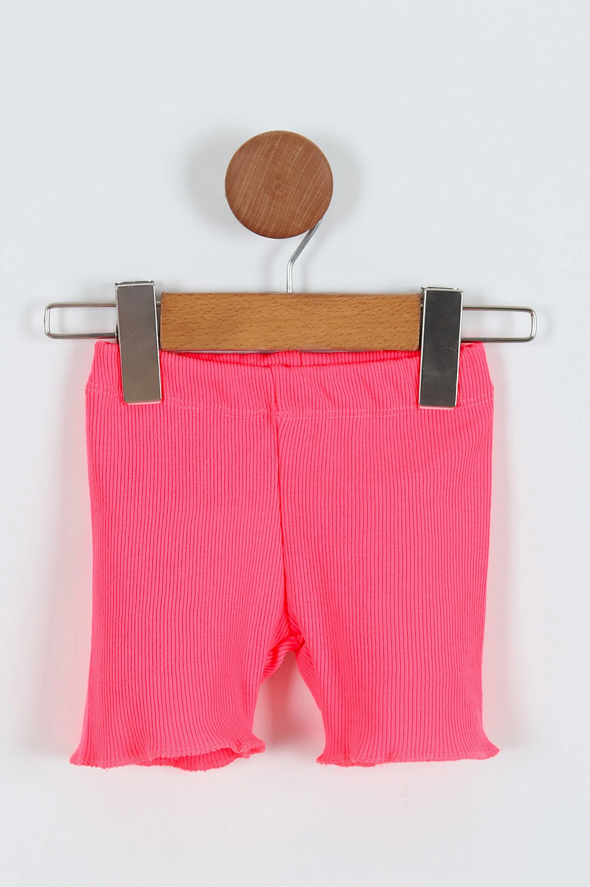 Neon Pembe (3-9 Ay) Kol Fırfırlı Fitilli Kız Bebek Takım 264720