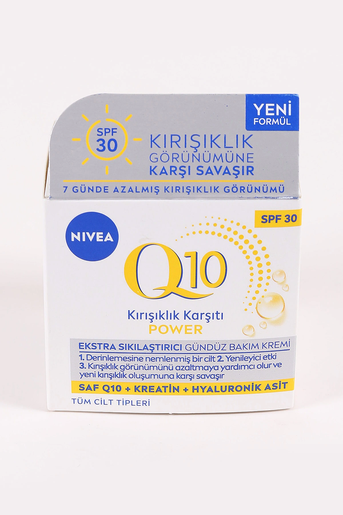 Nivea Q10 Kırışıklık Karşıtı Yüz Krem SPF 30 Gündüz Kremi 50 Ml 458423