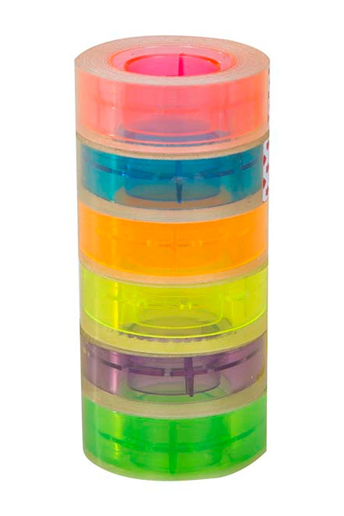 Noki 6'lı Şeffaf Para Bandı 19mm X 33m 385482