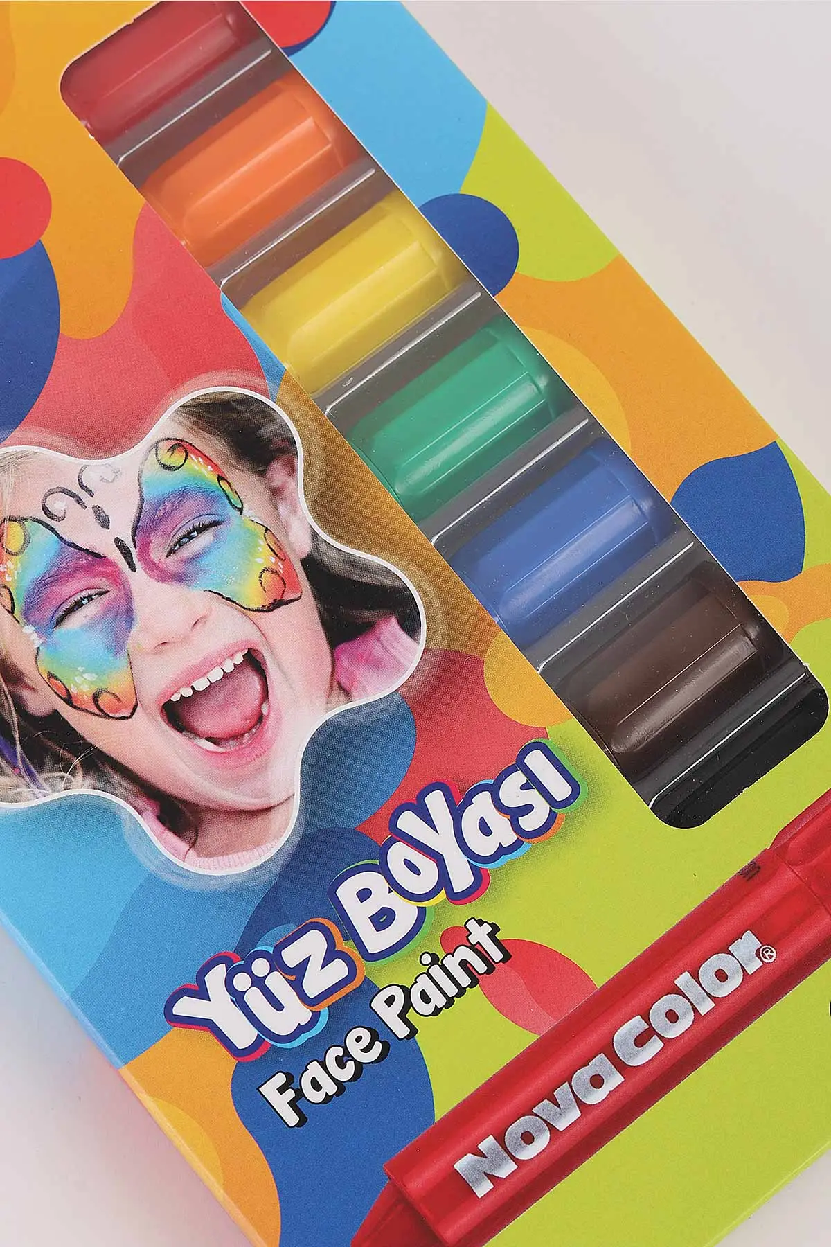 Nova Color Yüz Boyası 10'lu Set 457062