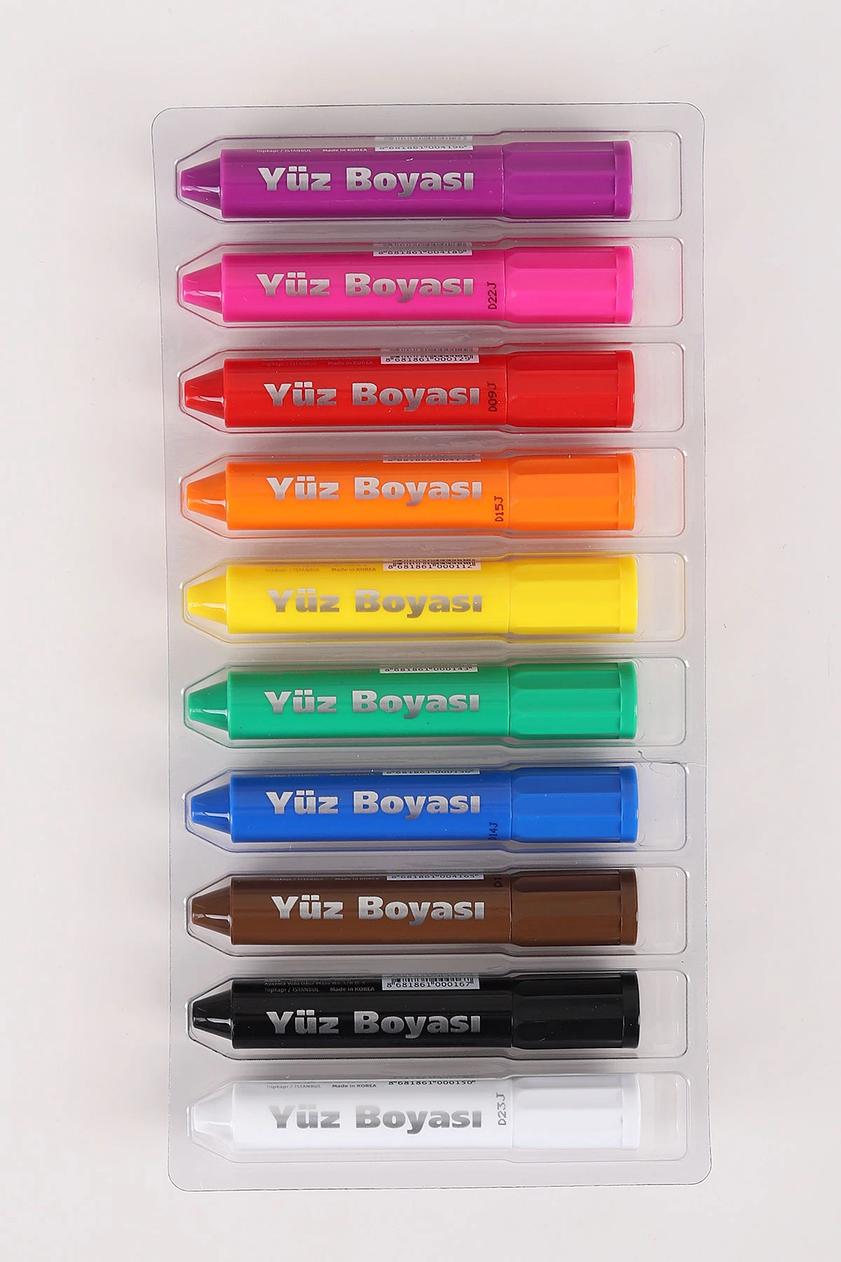 Nova Color Yüz Boyası 10'lu Set 457062